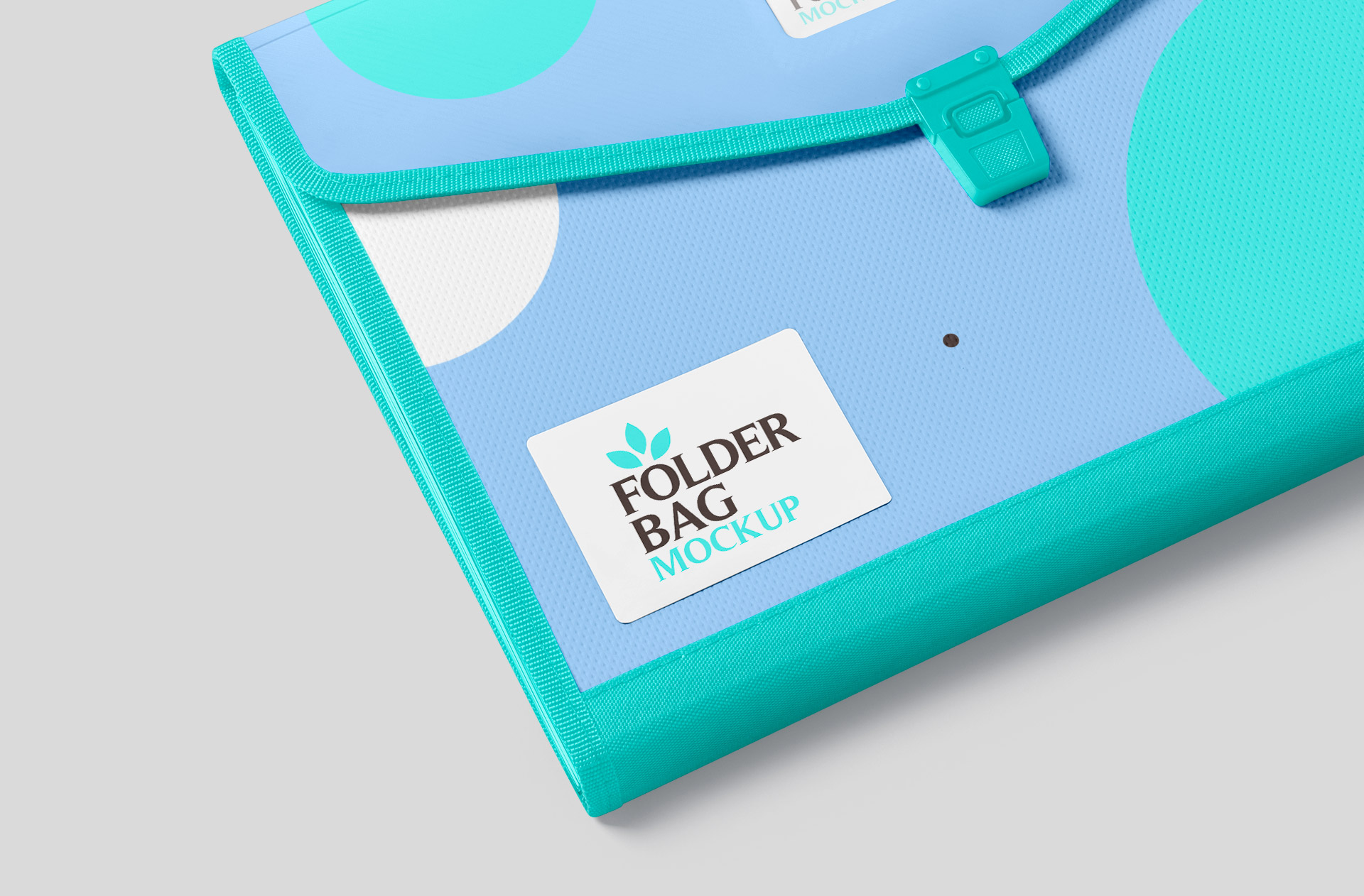 A4 document folder mockup