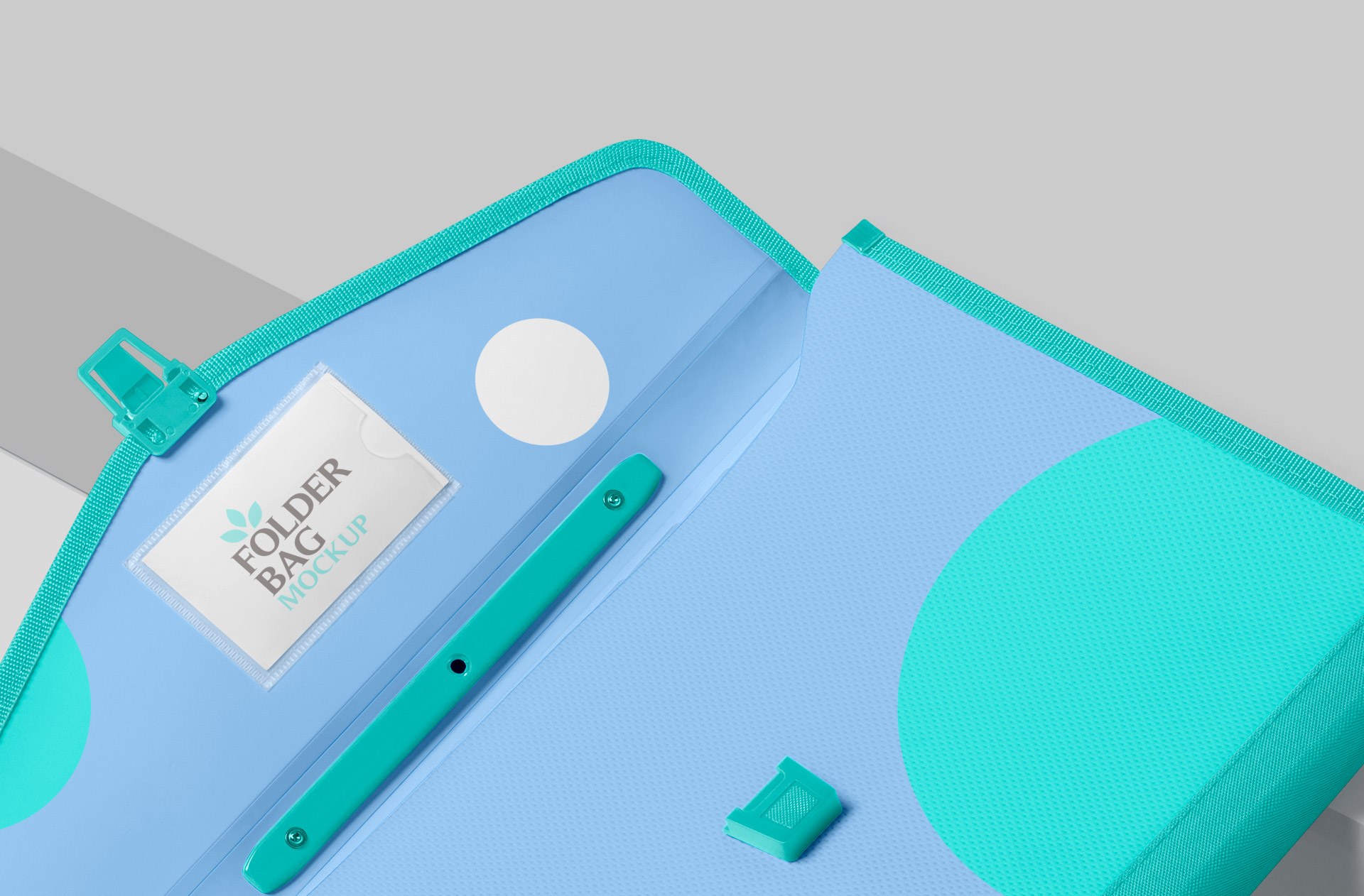 modern file bag mock-up