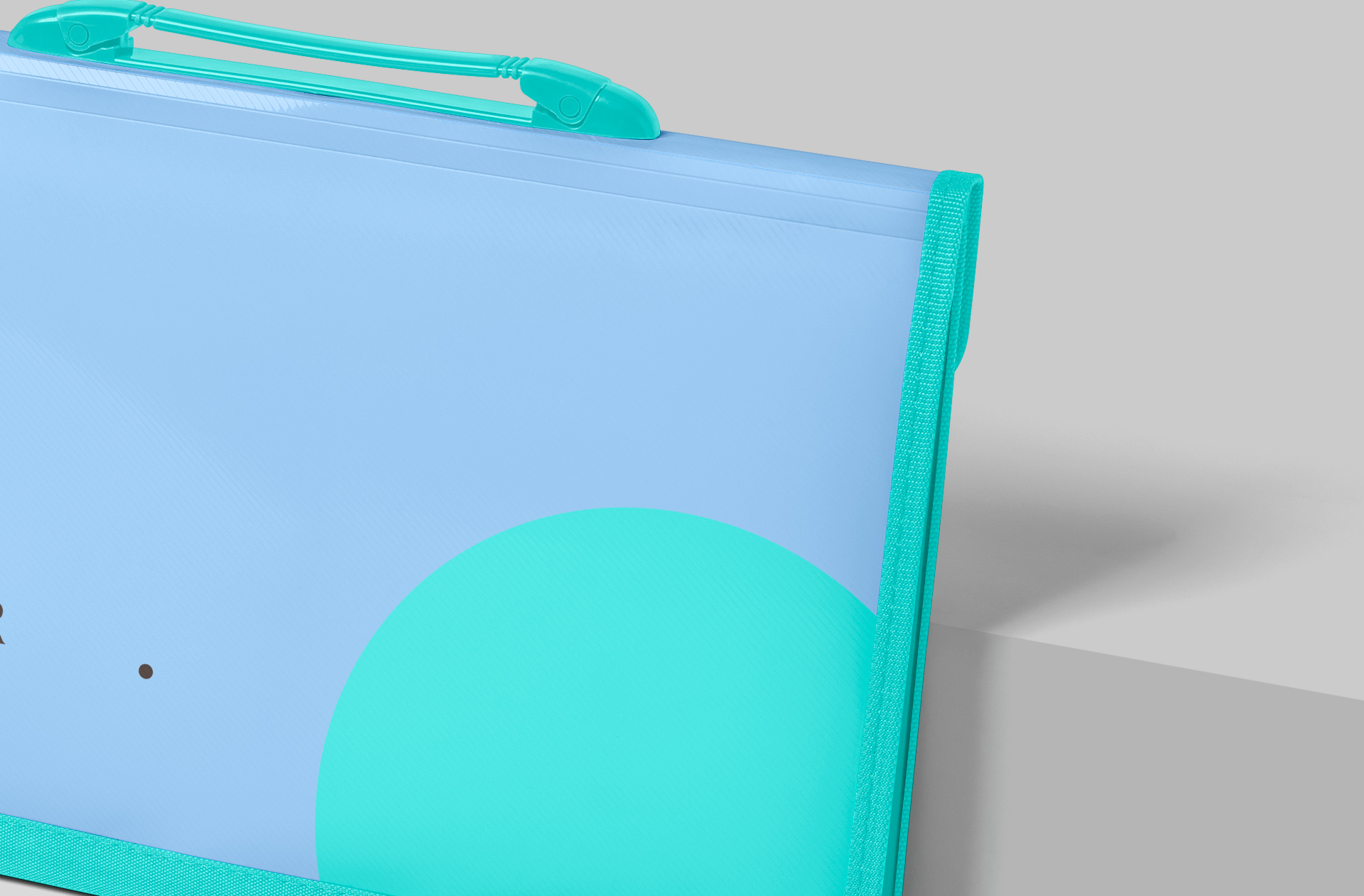 modern file bag mock-up