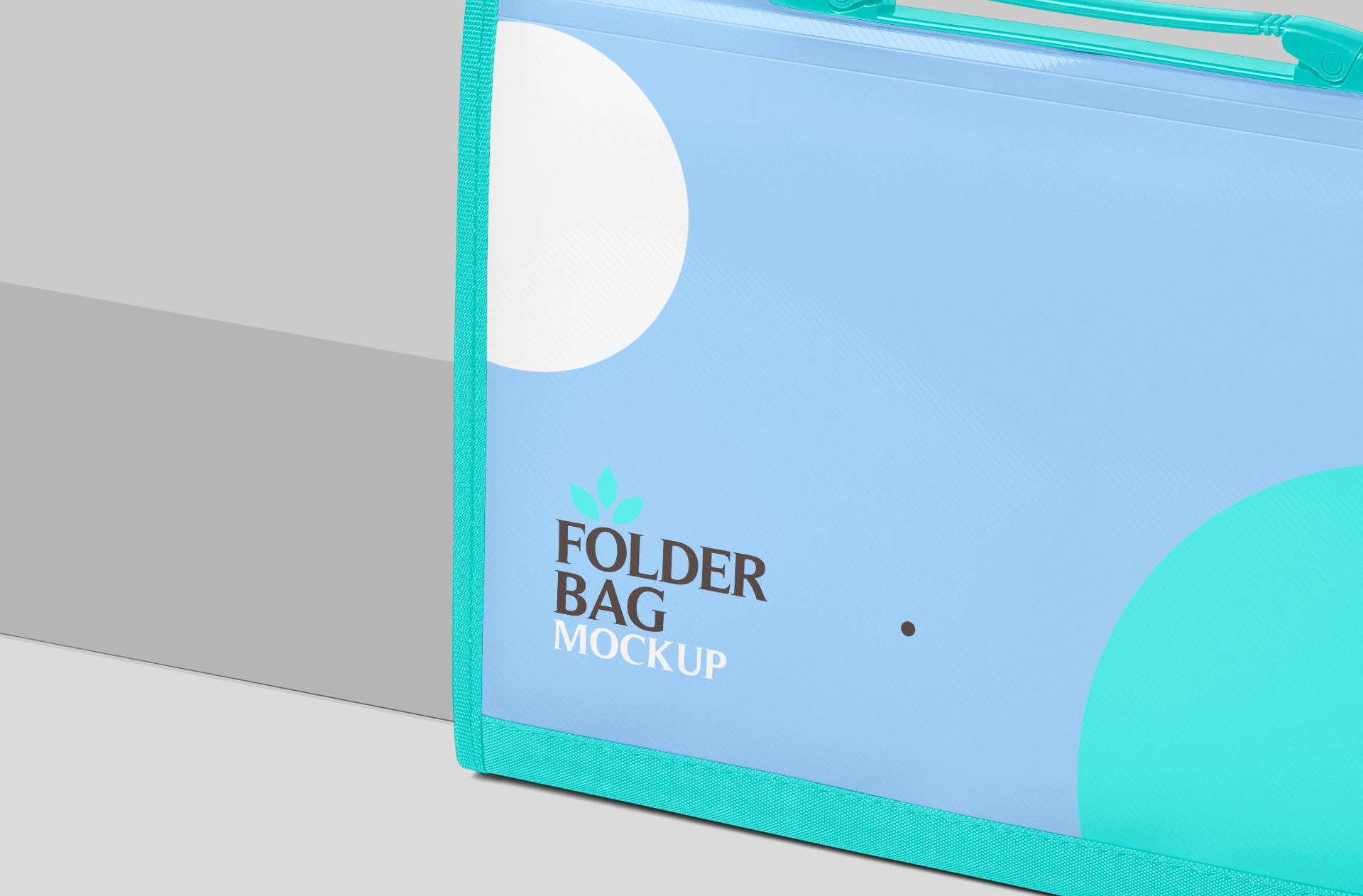 modern file bag mock-up