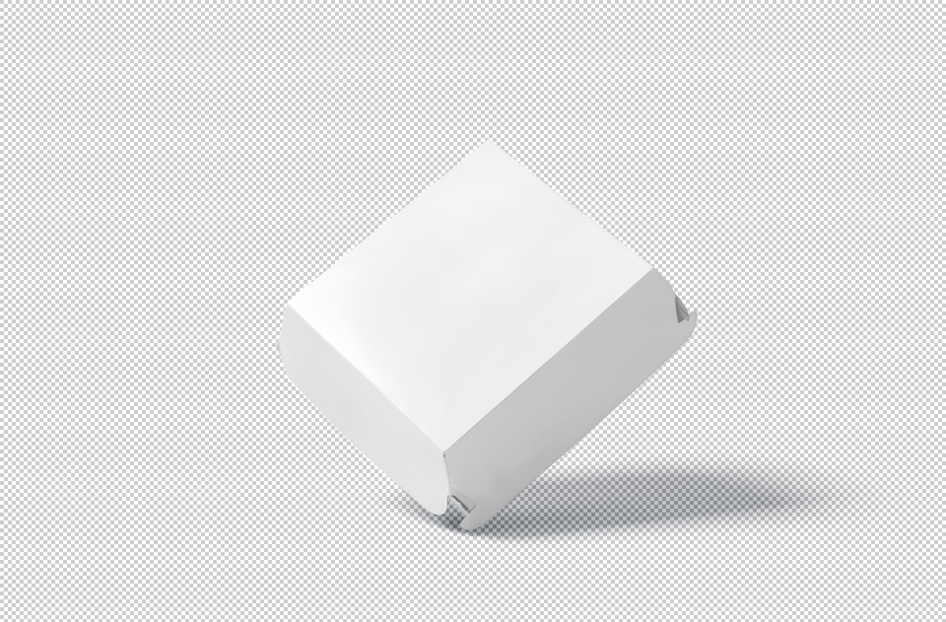bright food box design mockup