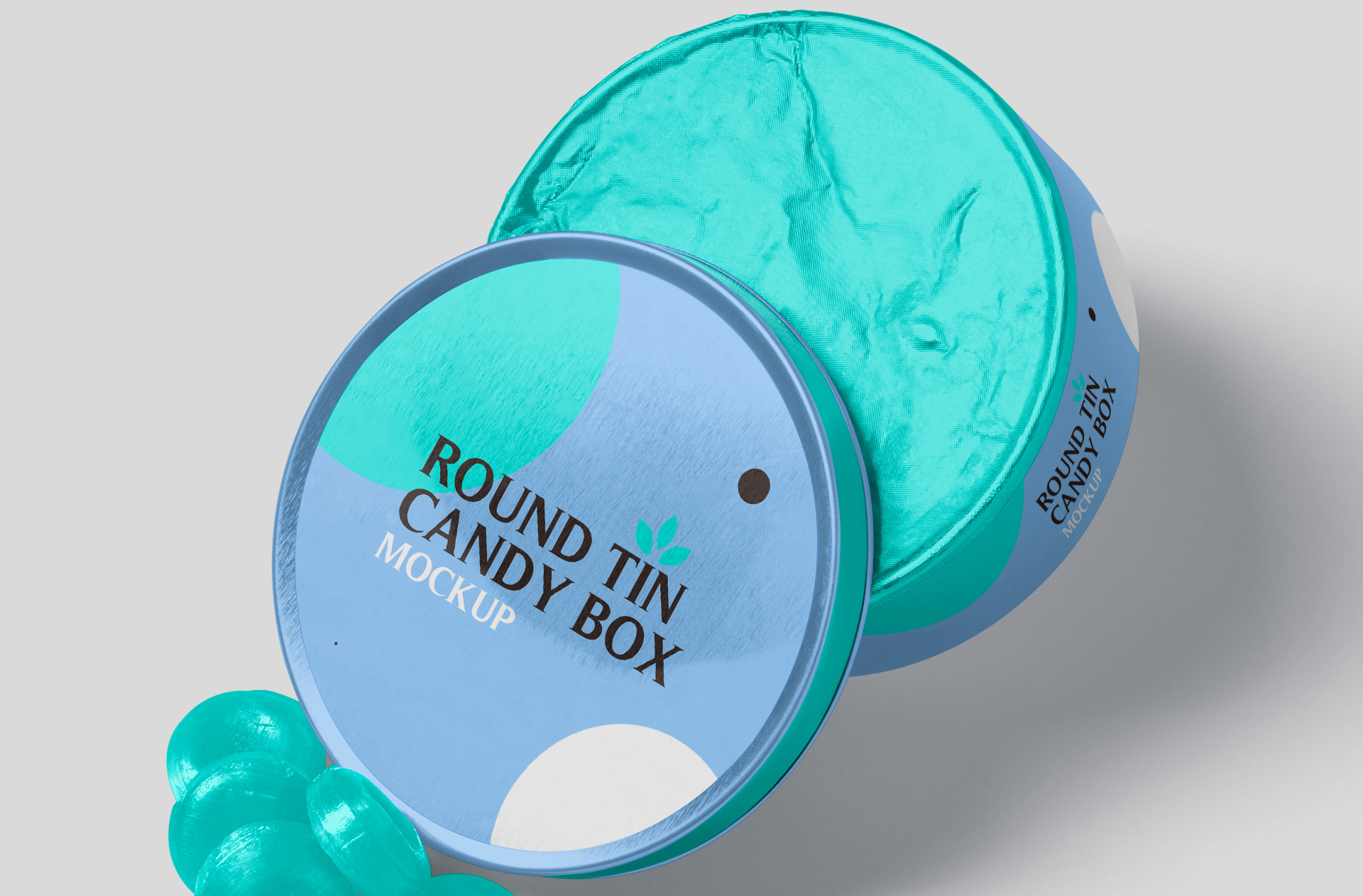 artisan candy packaging PSD