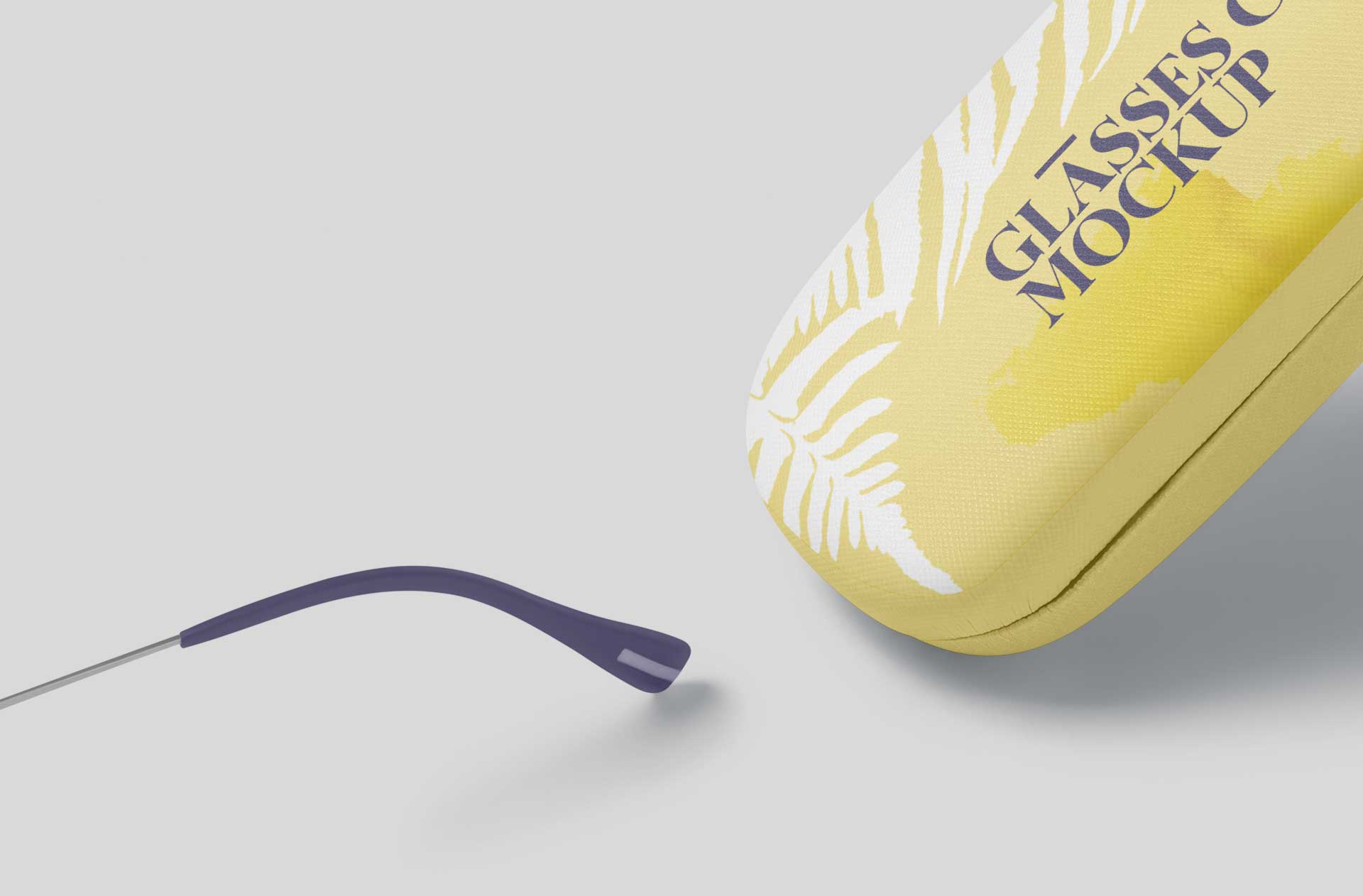 custom glasses case PSD