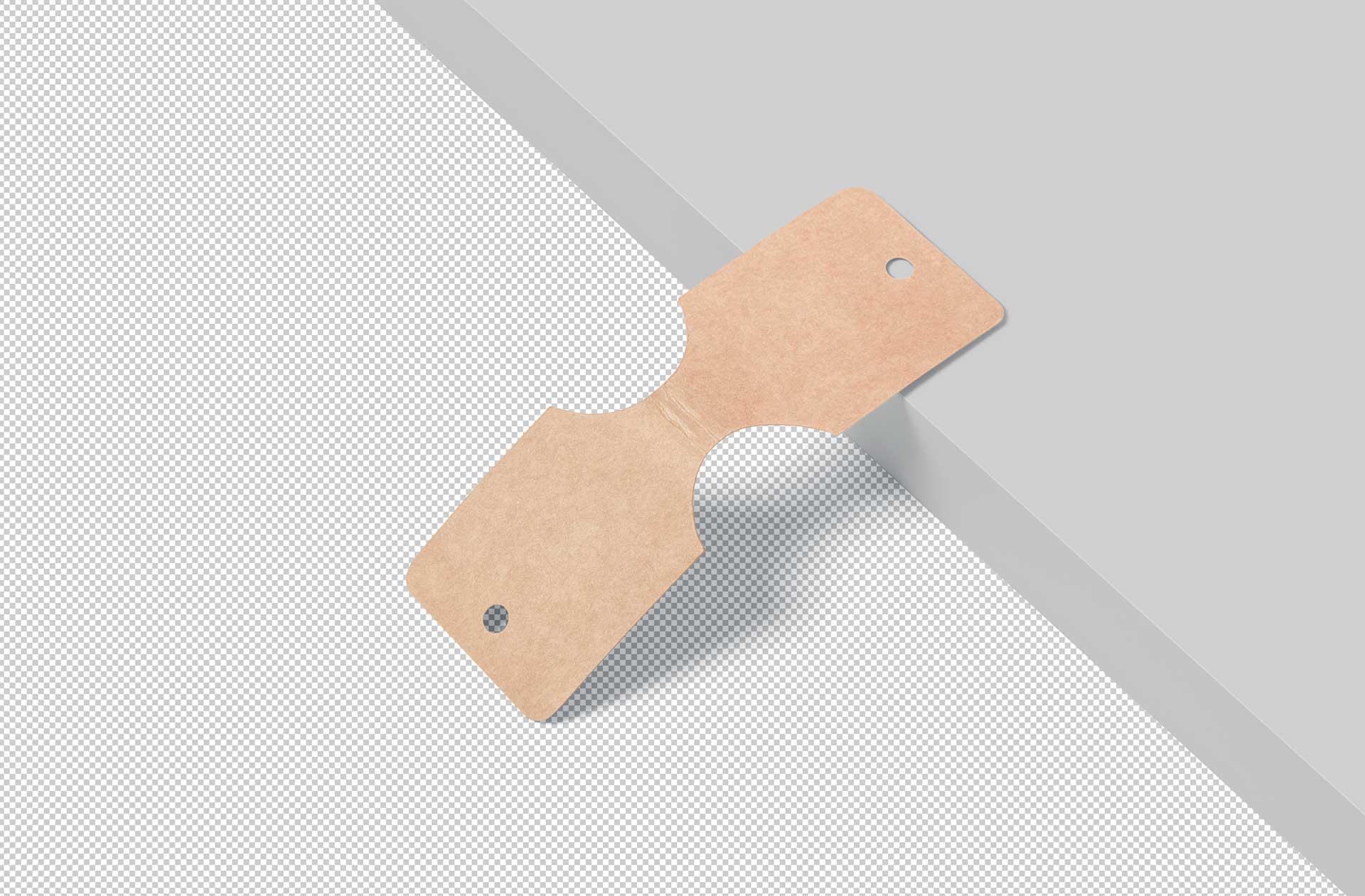 branding tag mock-up