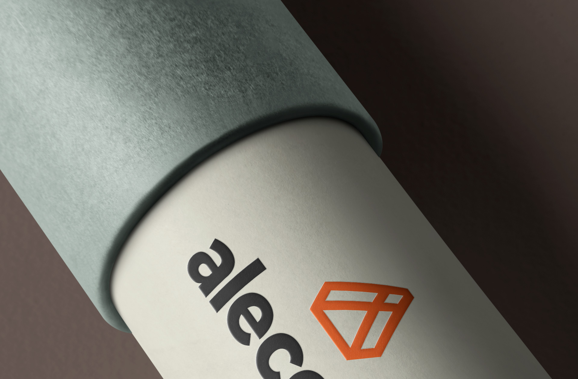 branding tube mockup