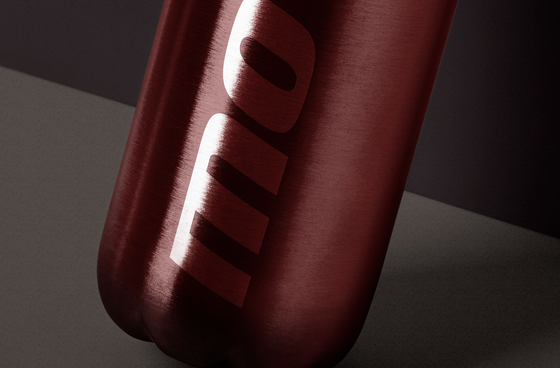 beverage branding mockup