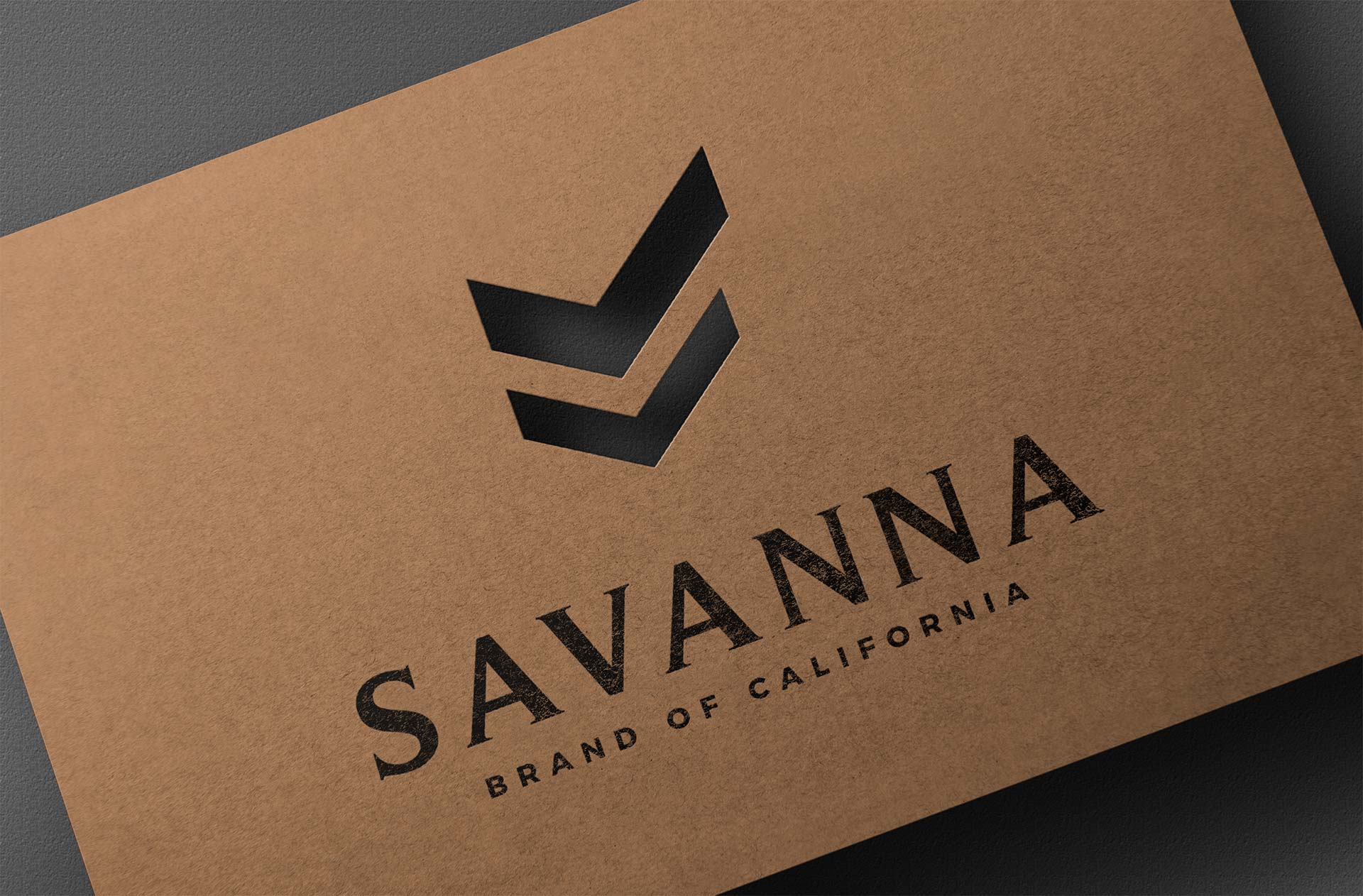 Kraft Business Card Mockup – Realistic Branding Display