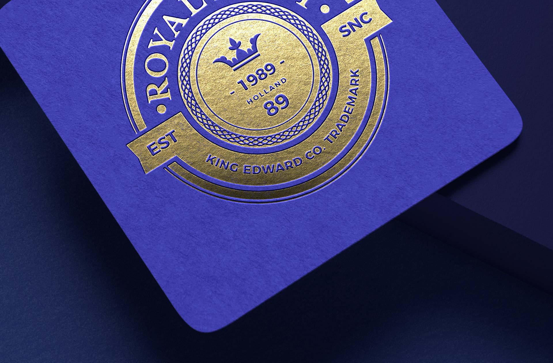 bar and beverage branding mockup