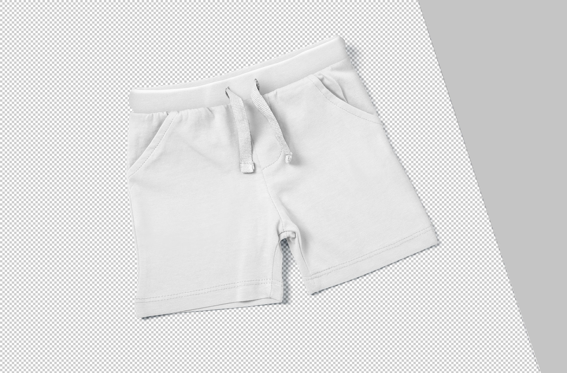 boys shorts mock-up