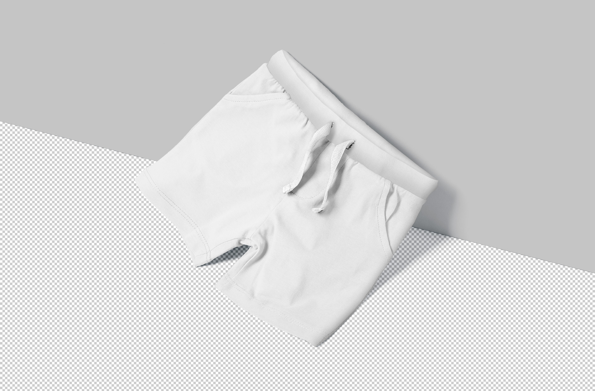 boys shorts mock-up