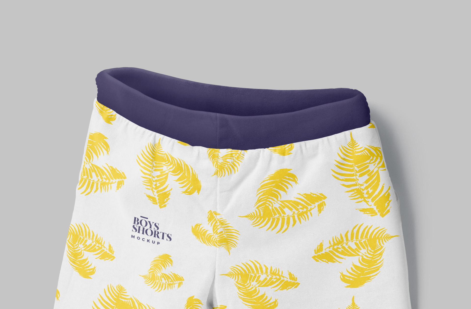 boys shorts mock-up
