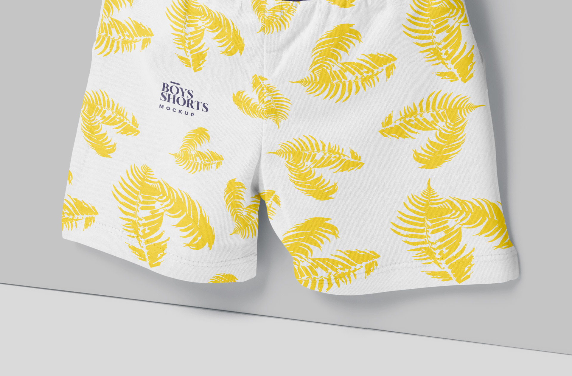 boys shorts mock-up