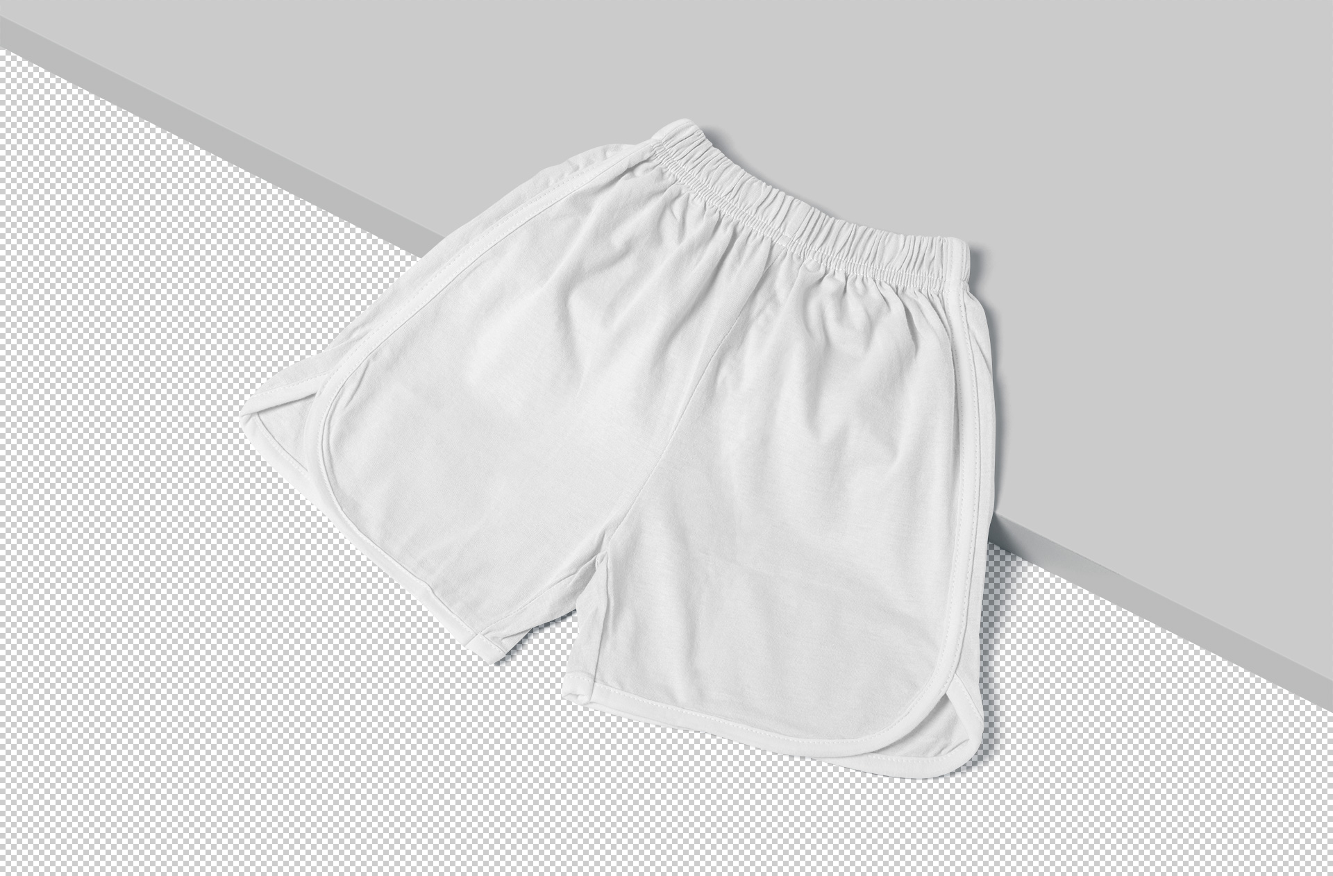 custom athletic shorts PSD