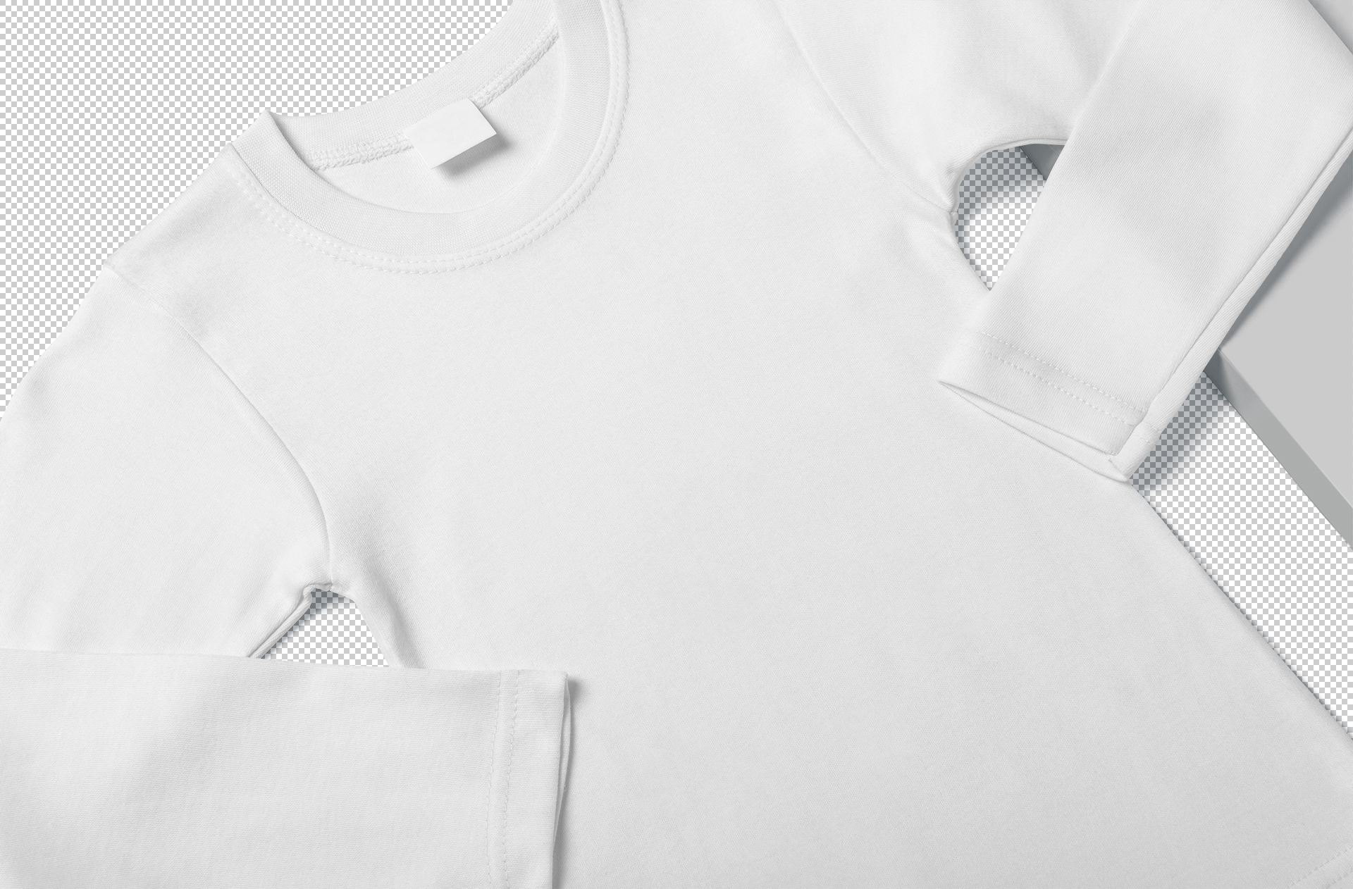 close-up t-shirt mock-up