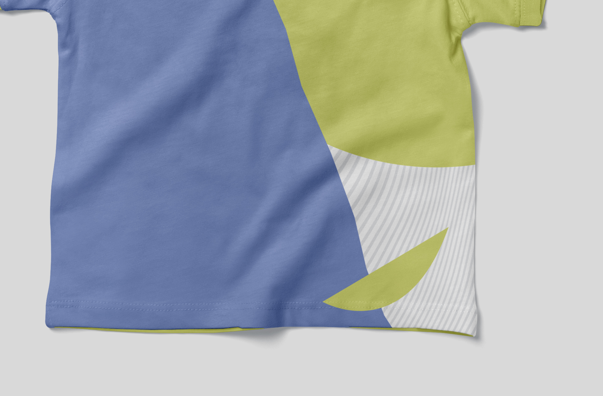 back view t-shirt mock-up