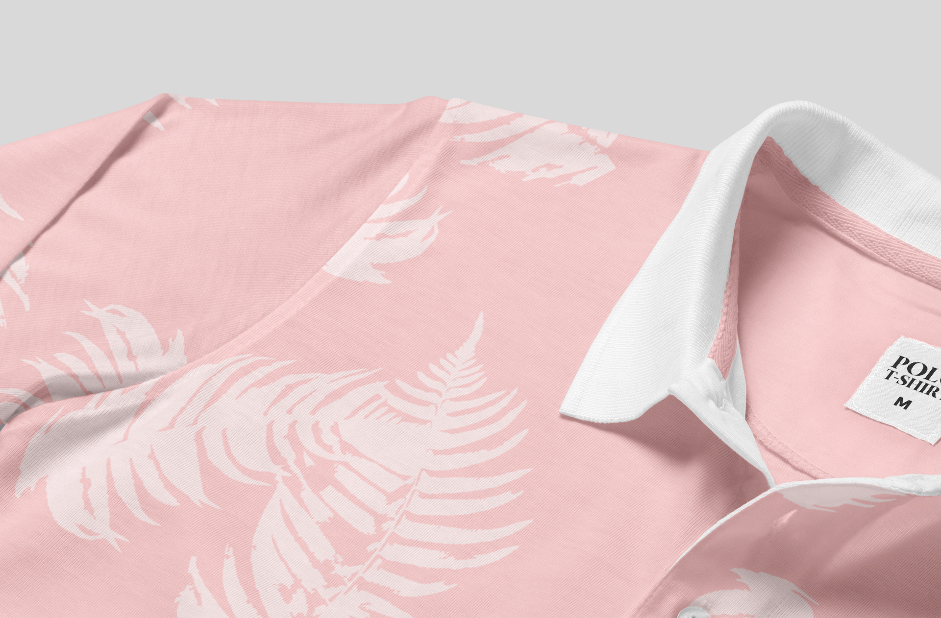 close-up t-shirt mock-up