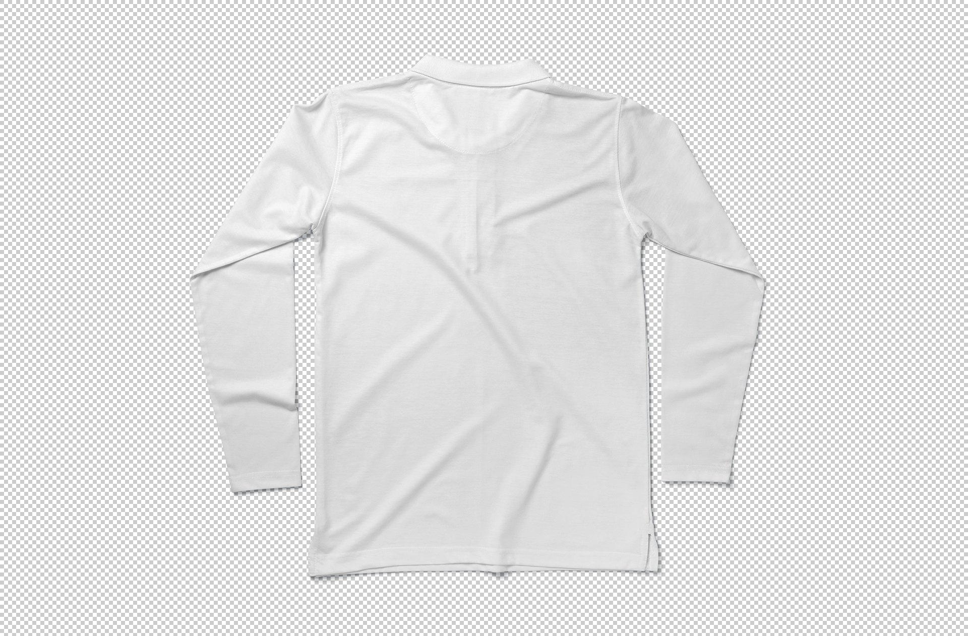 back view t-shirt mock-up