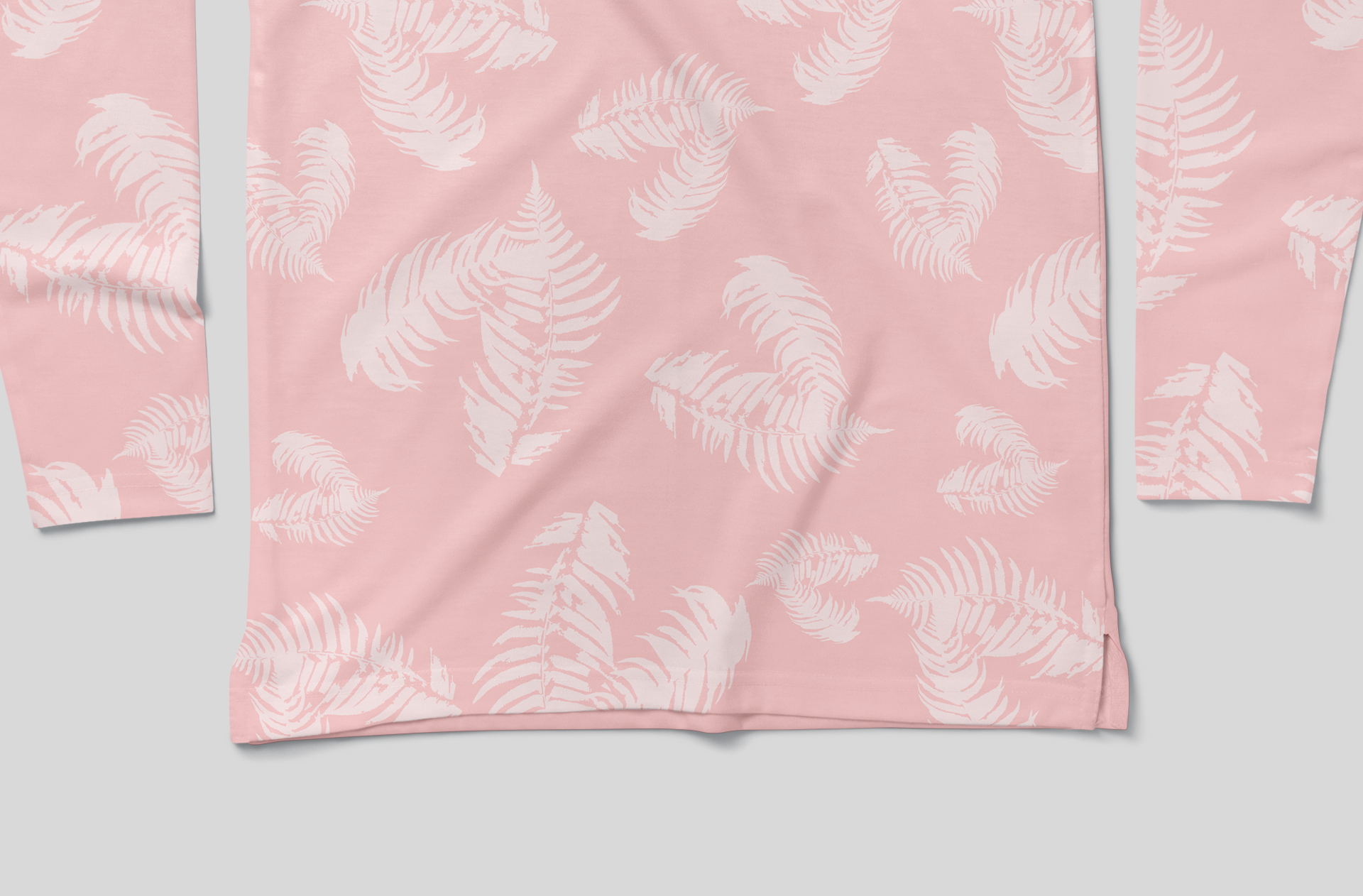 back view t-shirt mock-up