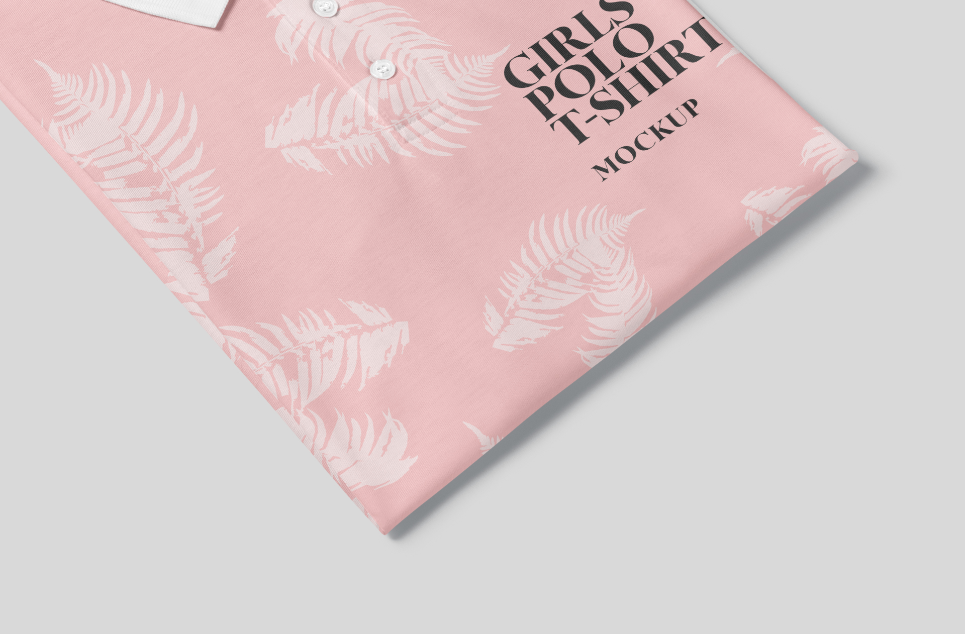 folded t-shirt mock-up