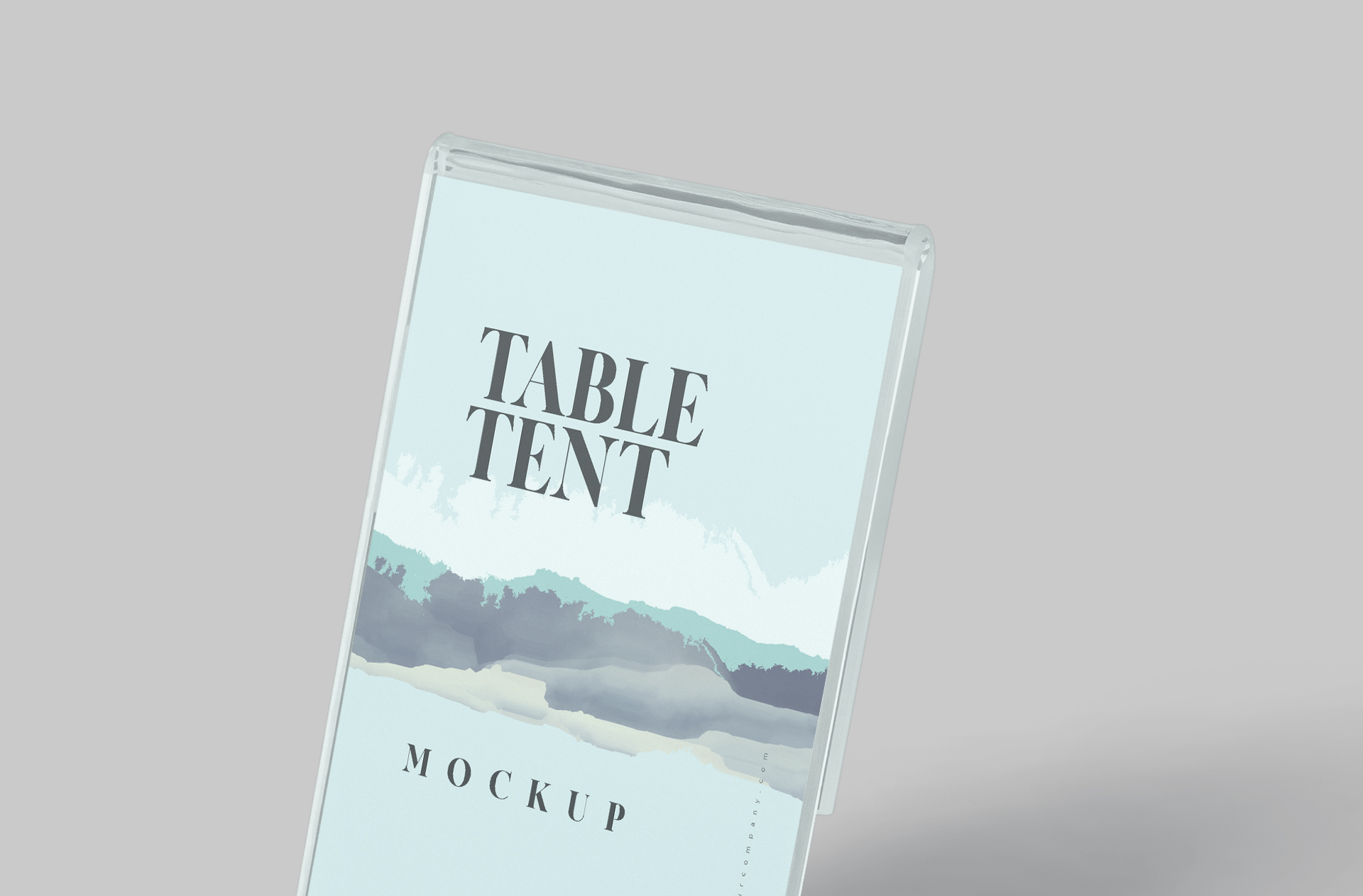 customizable table tent
