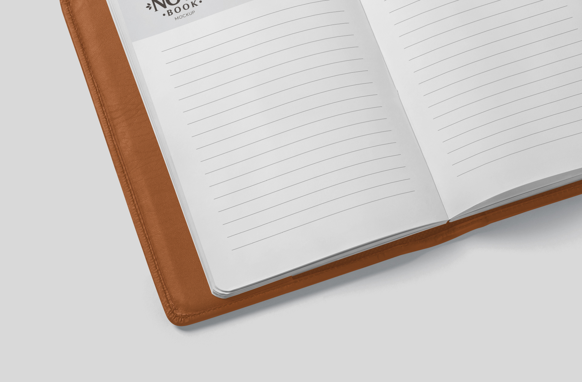 branding notebook PSD