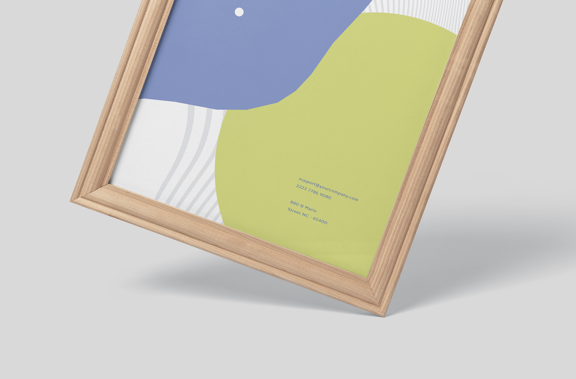 branding frame mock-up