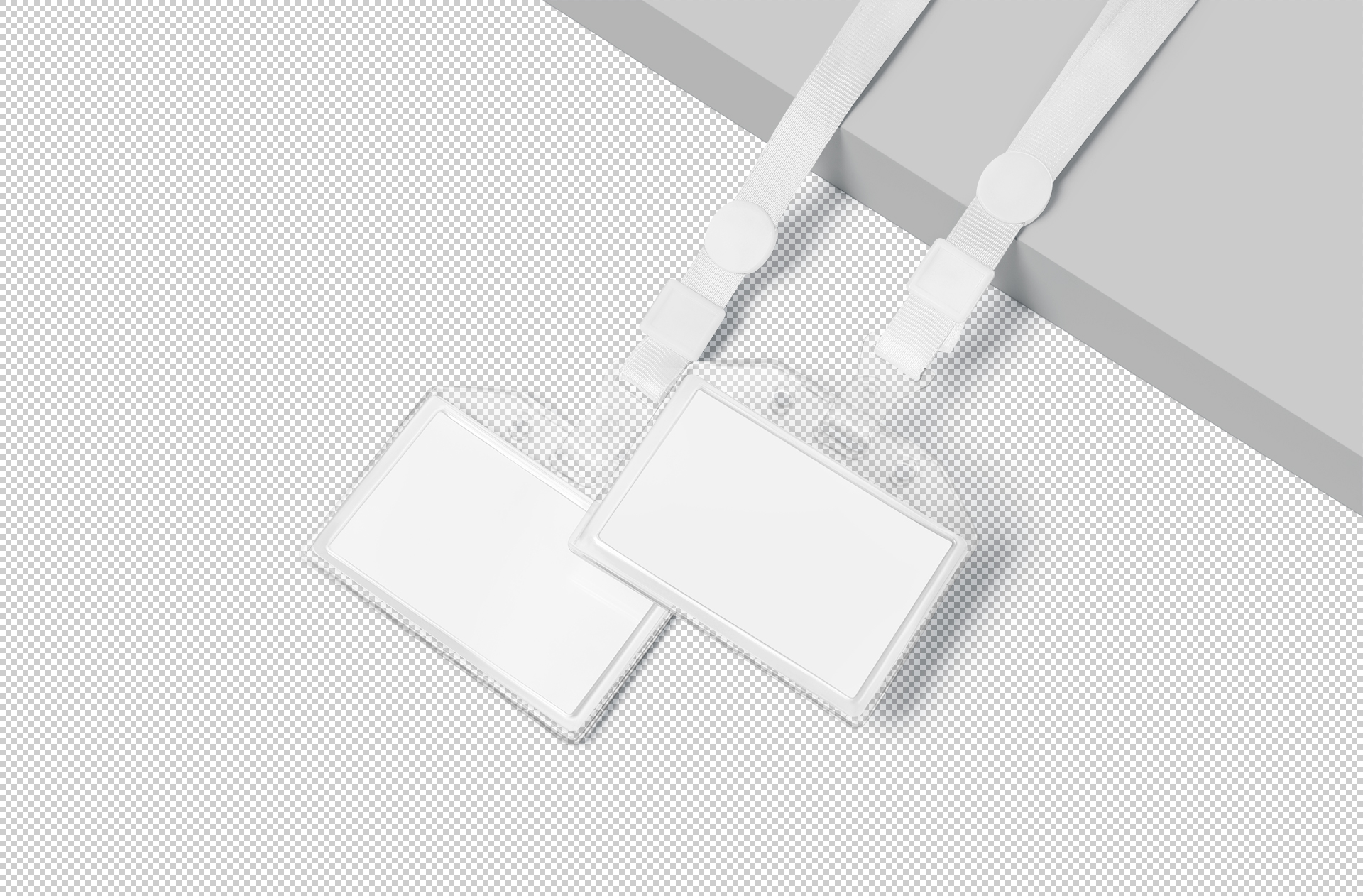 corporate badge mockup