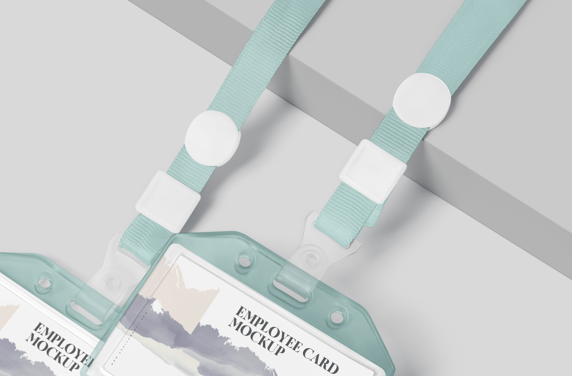 corporate badge mockup