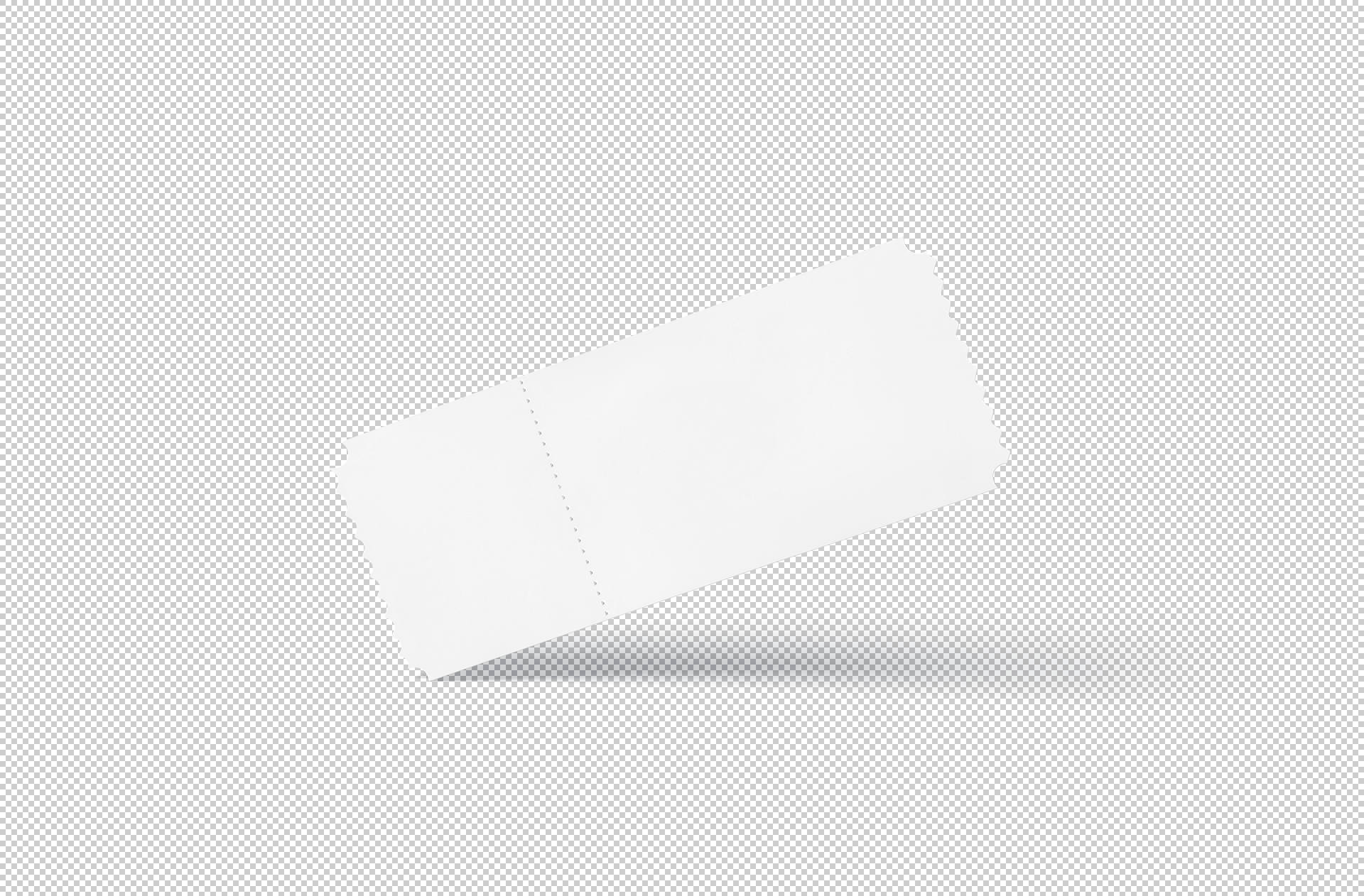 cinema ticket PSD template