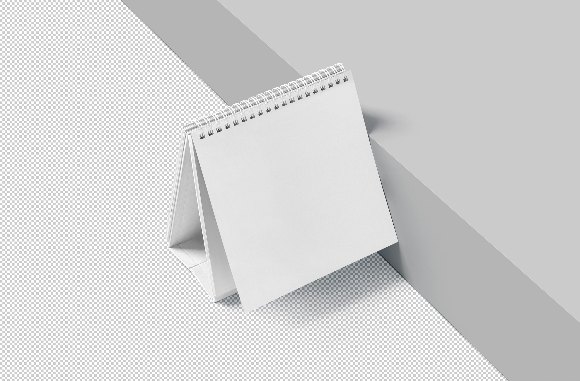 corporate desk calendar mockup