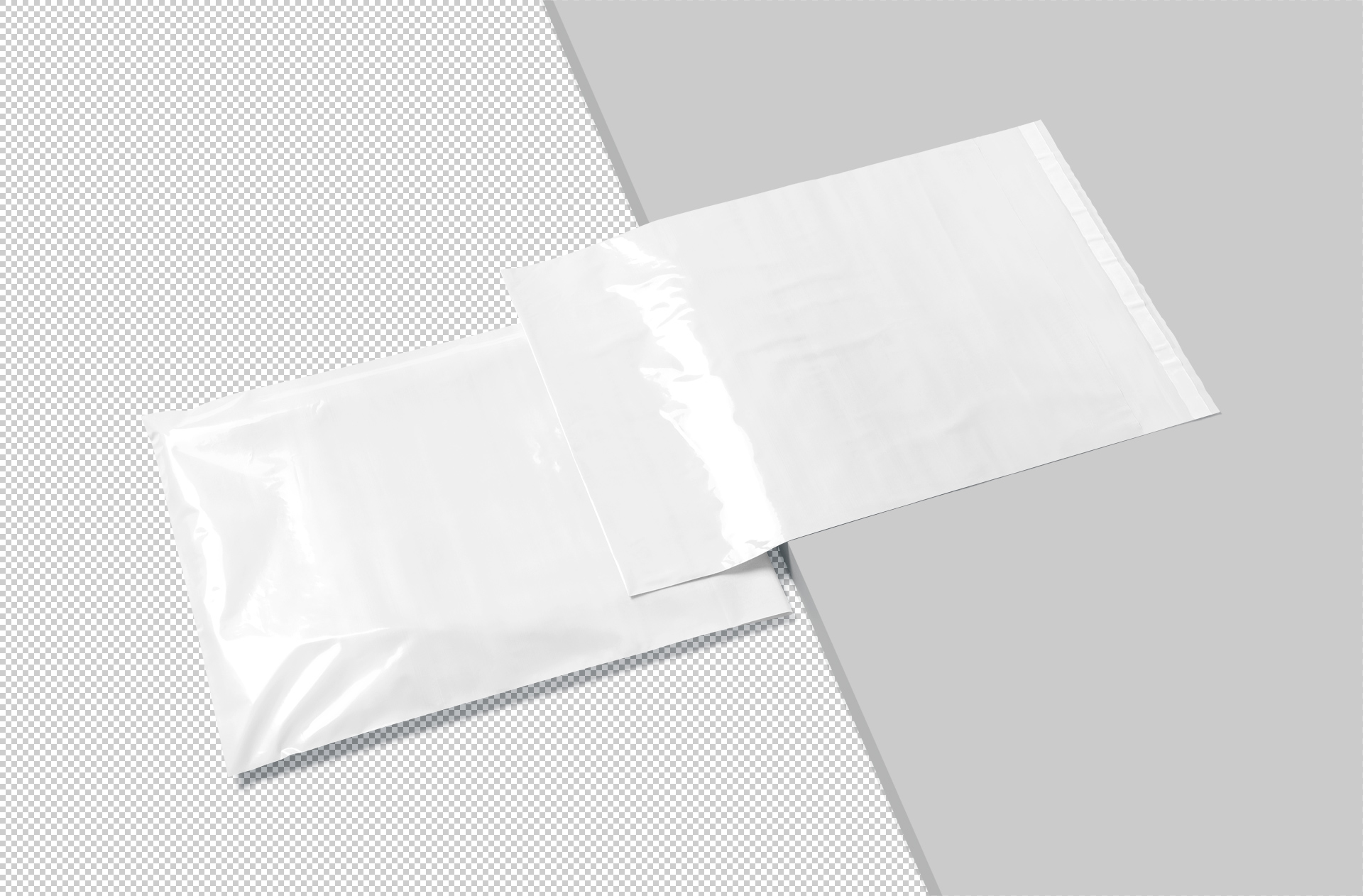 mailing bag mock-up