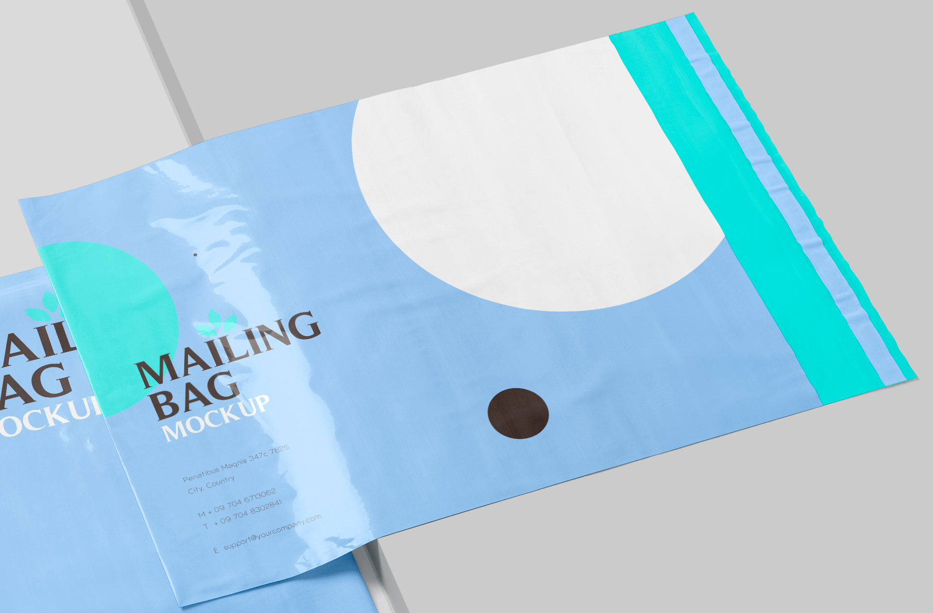 mailing bag mock-up