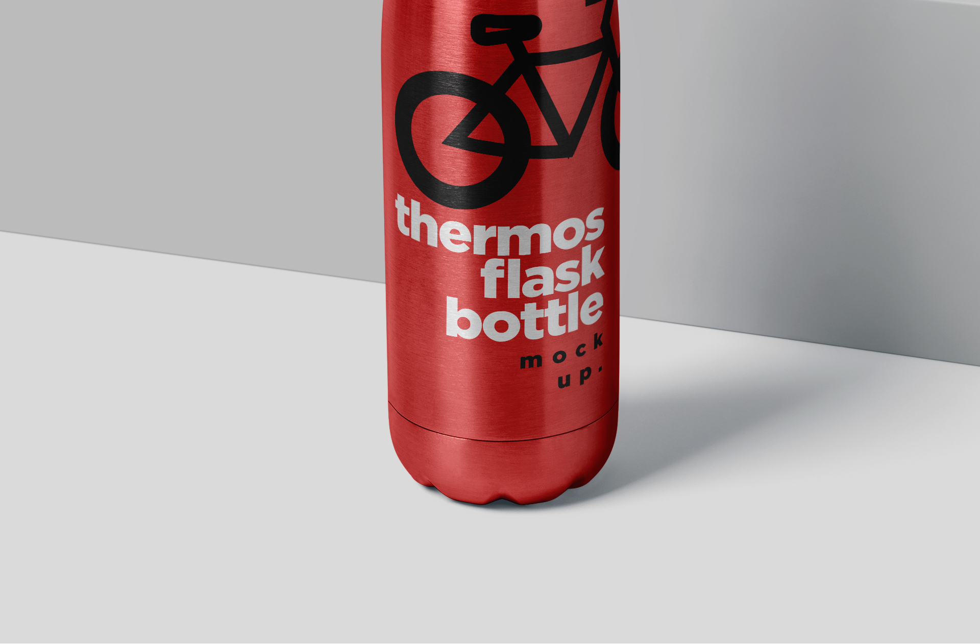 beverage branding mock-up