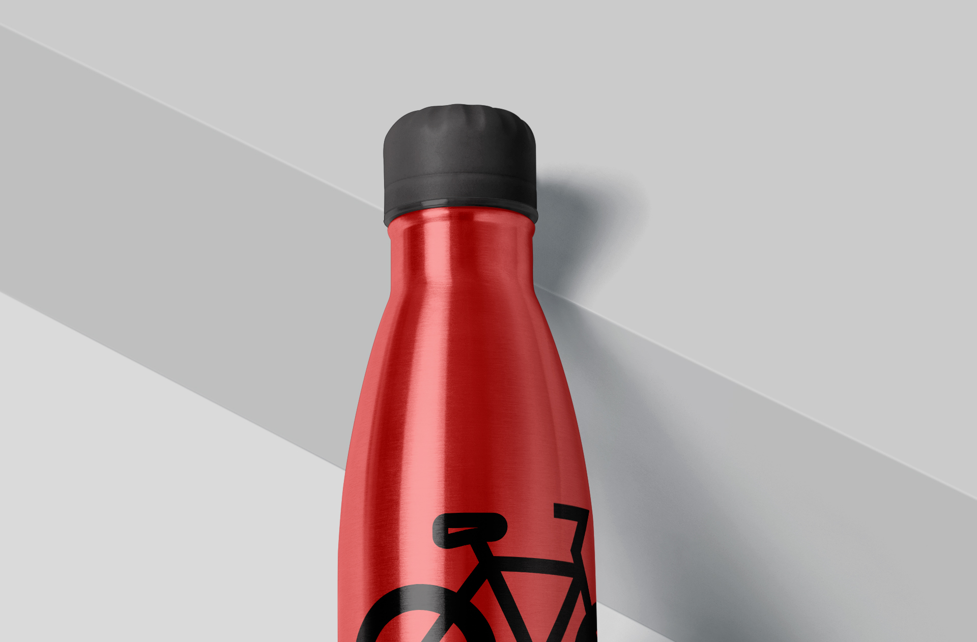 customizable branding flask PSD