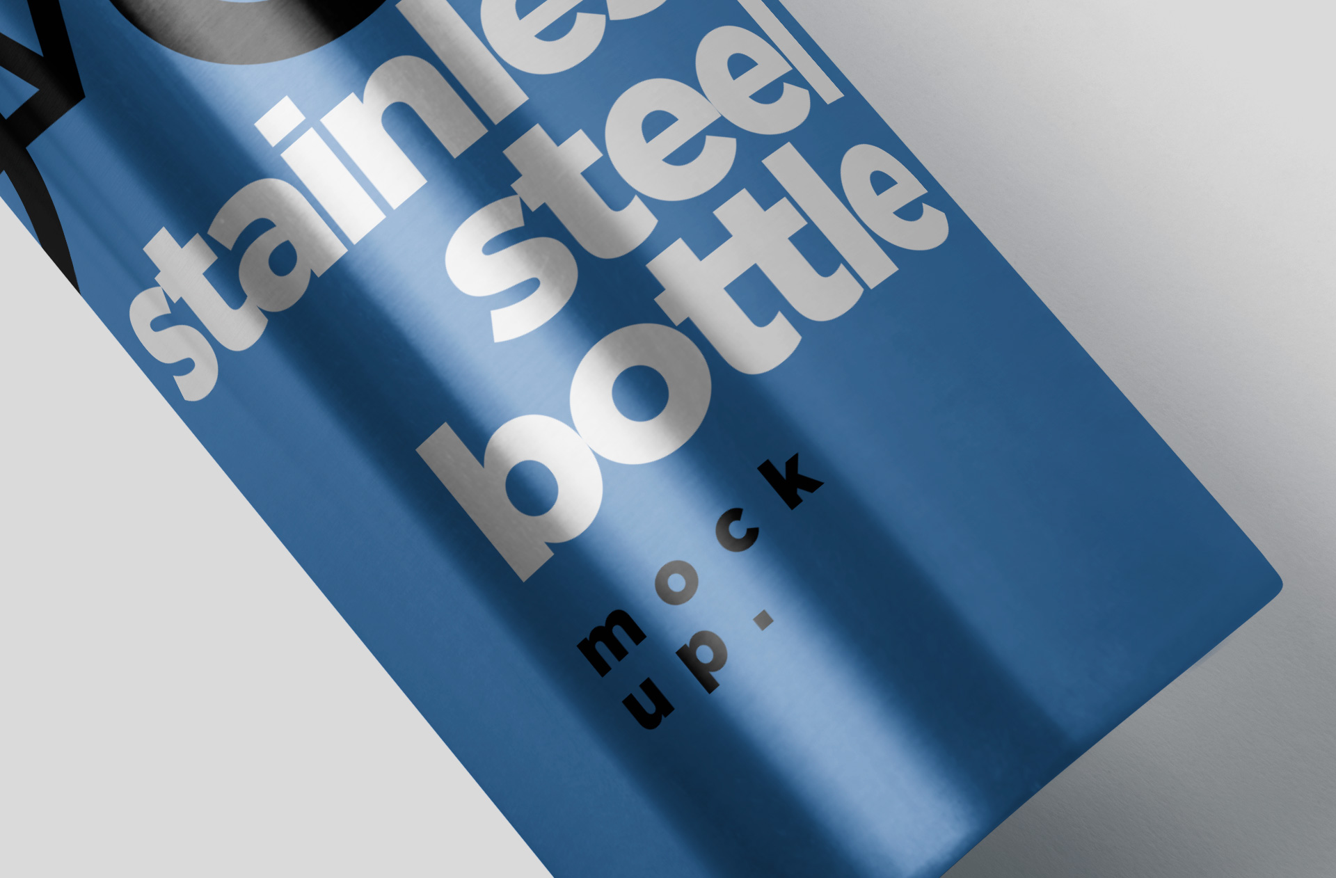 beverage branding mock-up