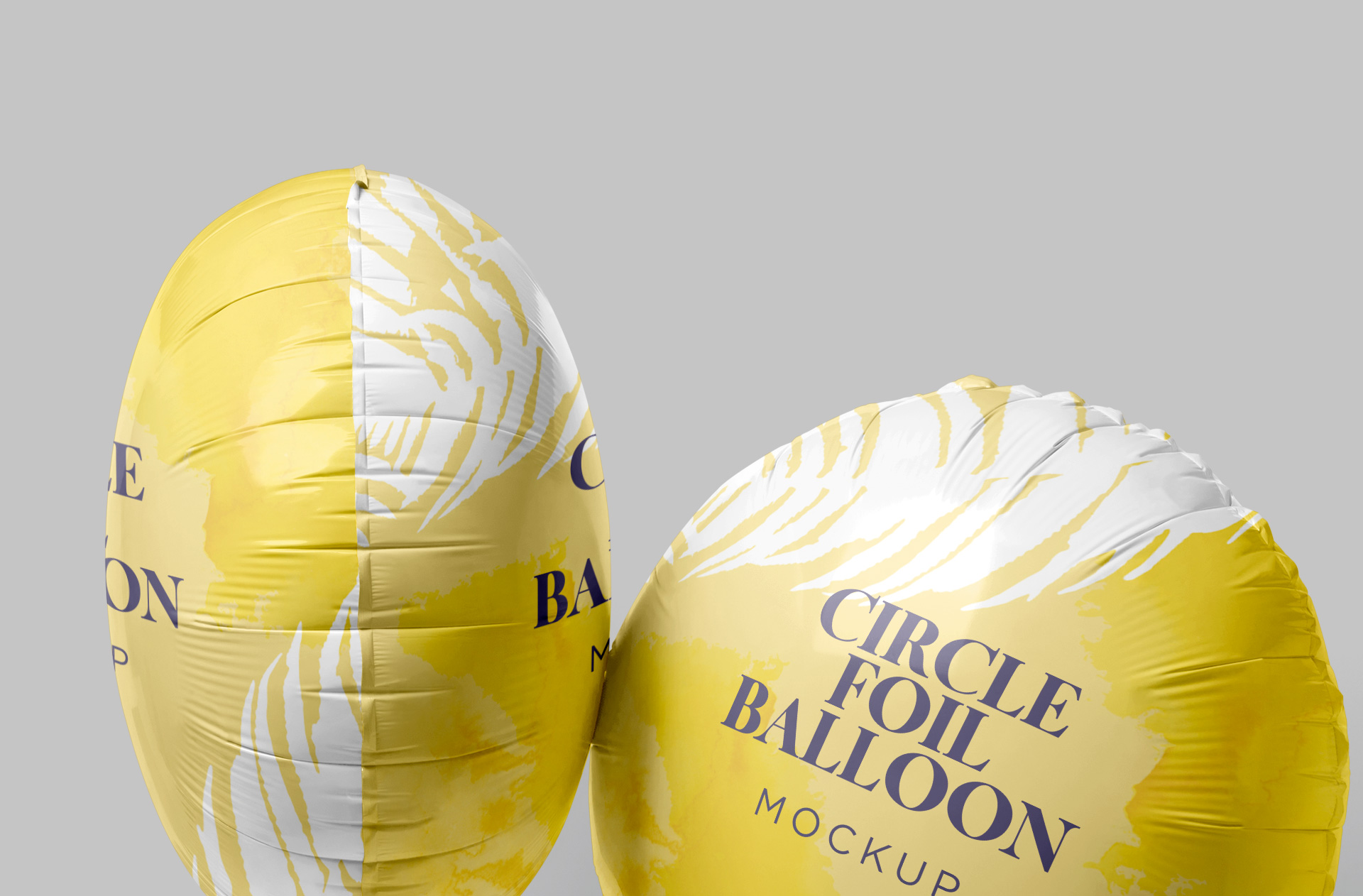 branding circle balloon