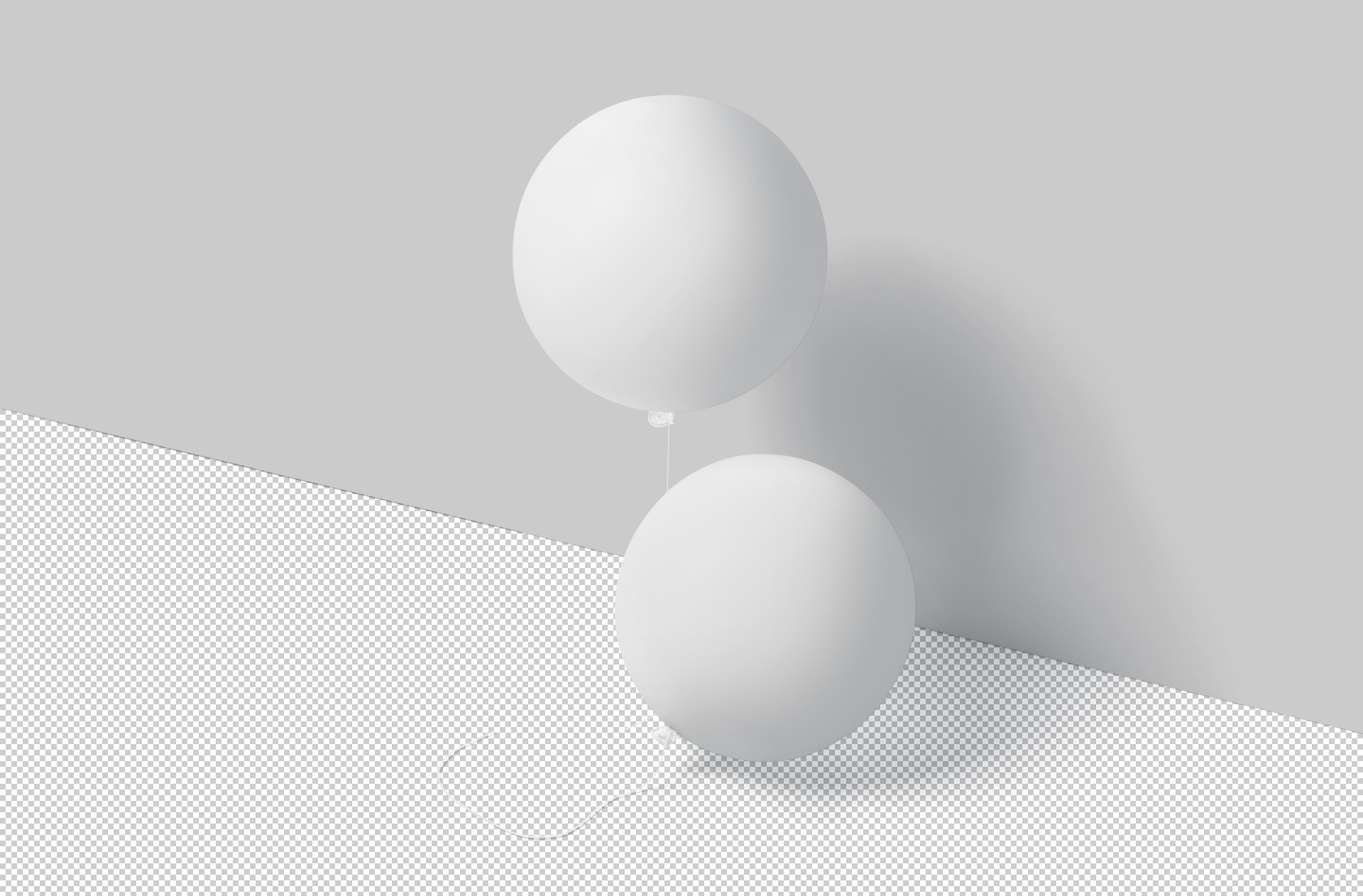 circle balloon PSD