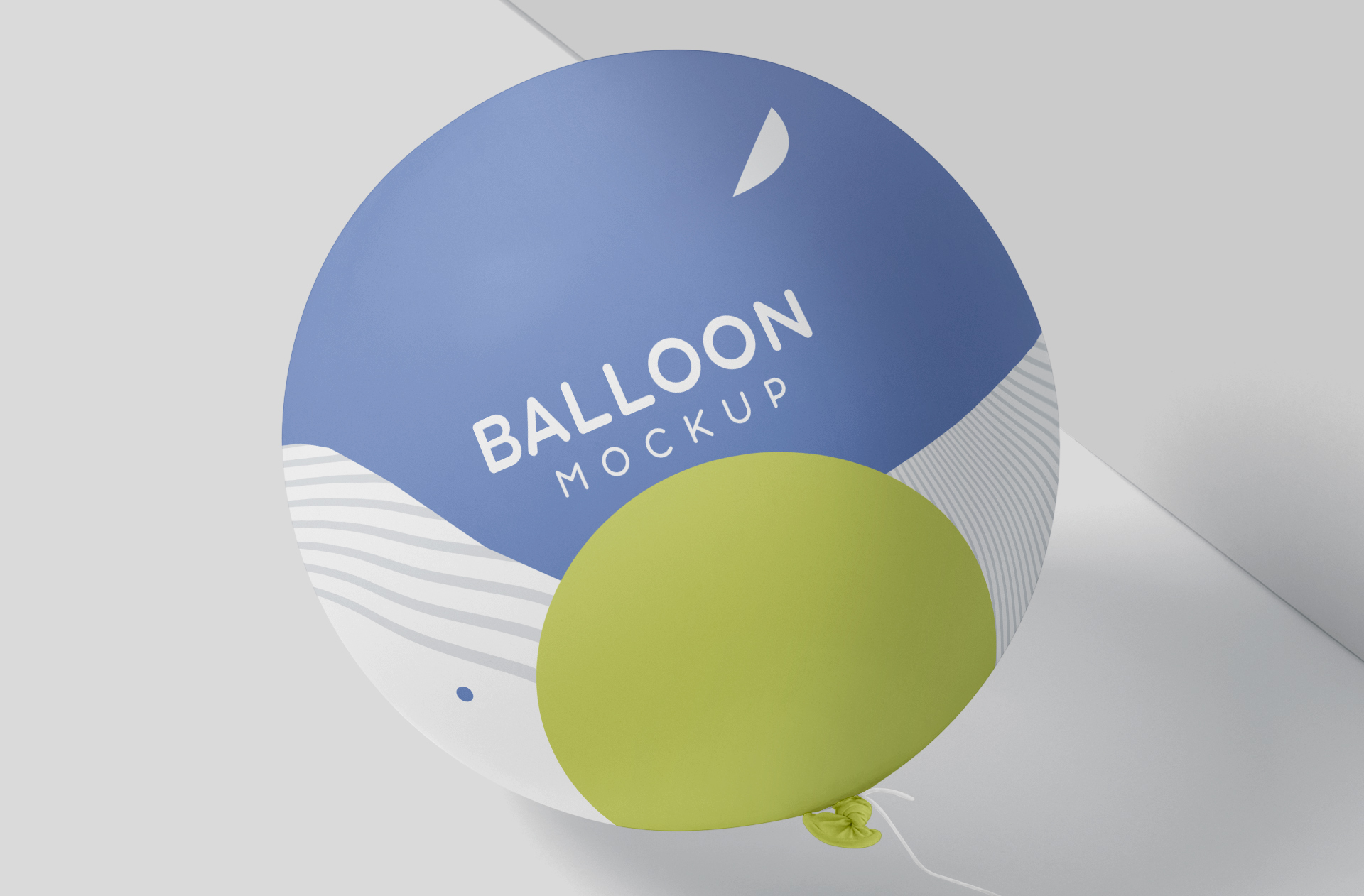 floating balloon mock-up