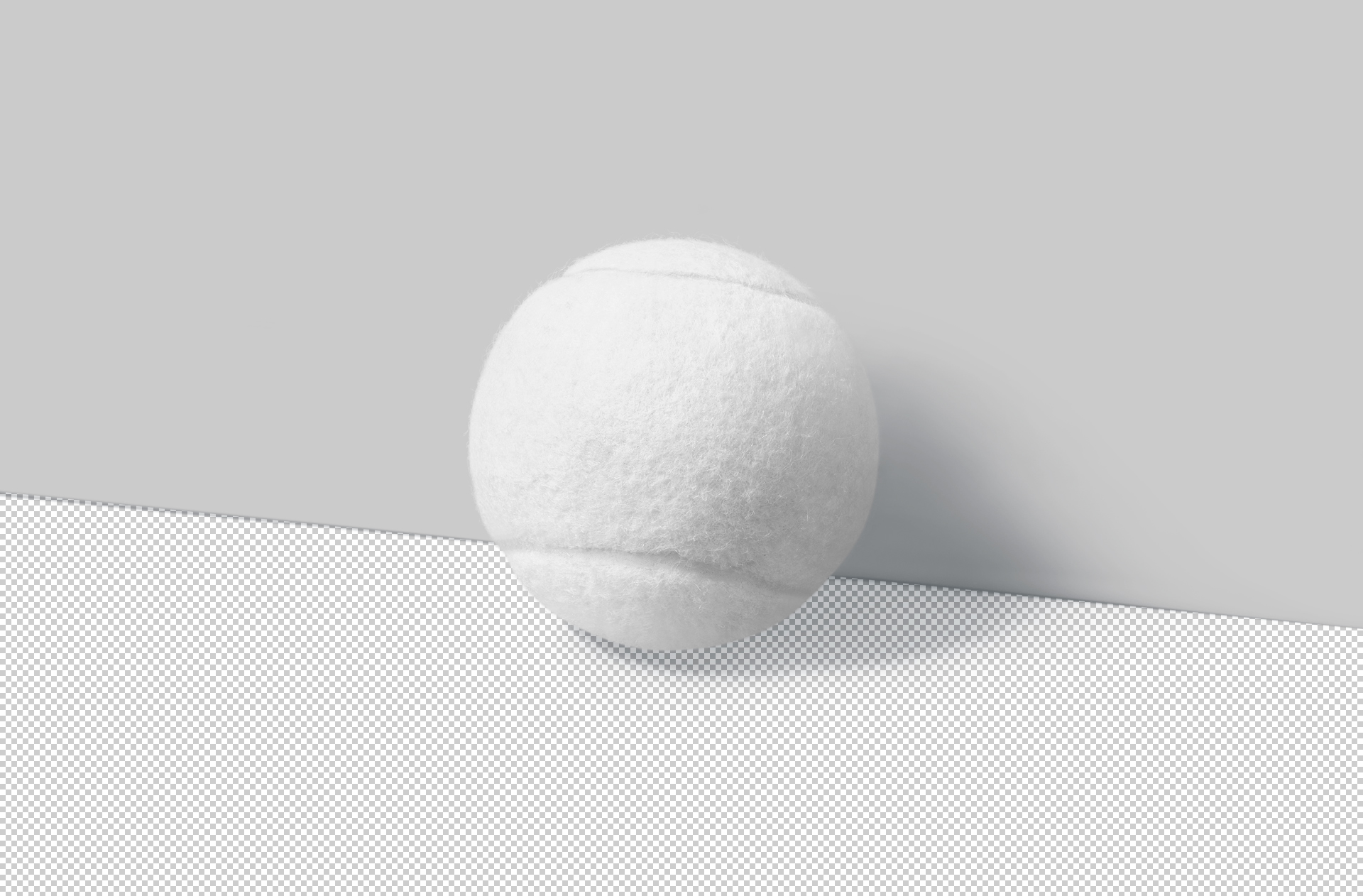 green tennis ball template