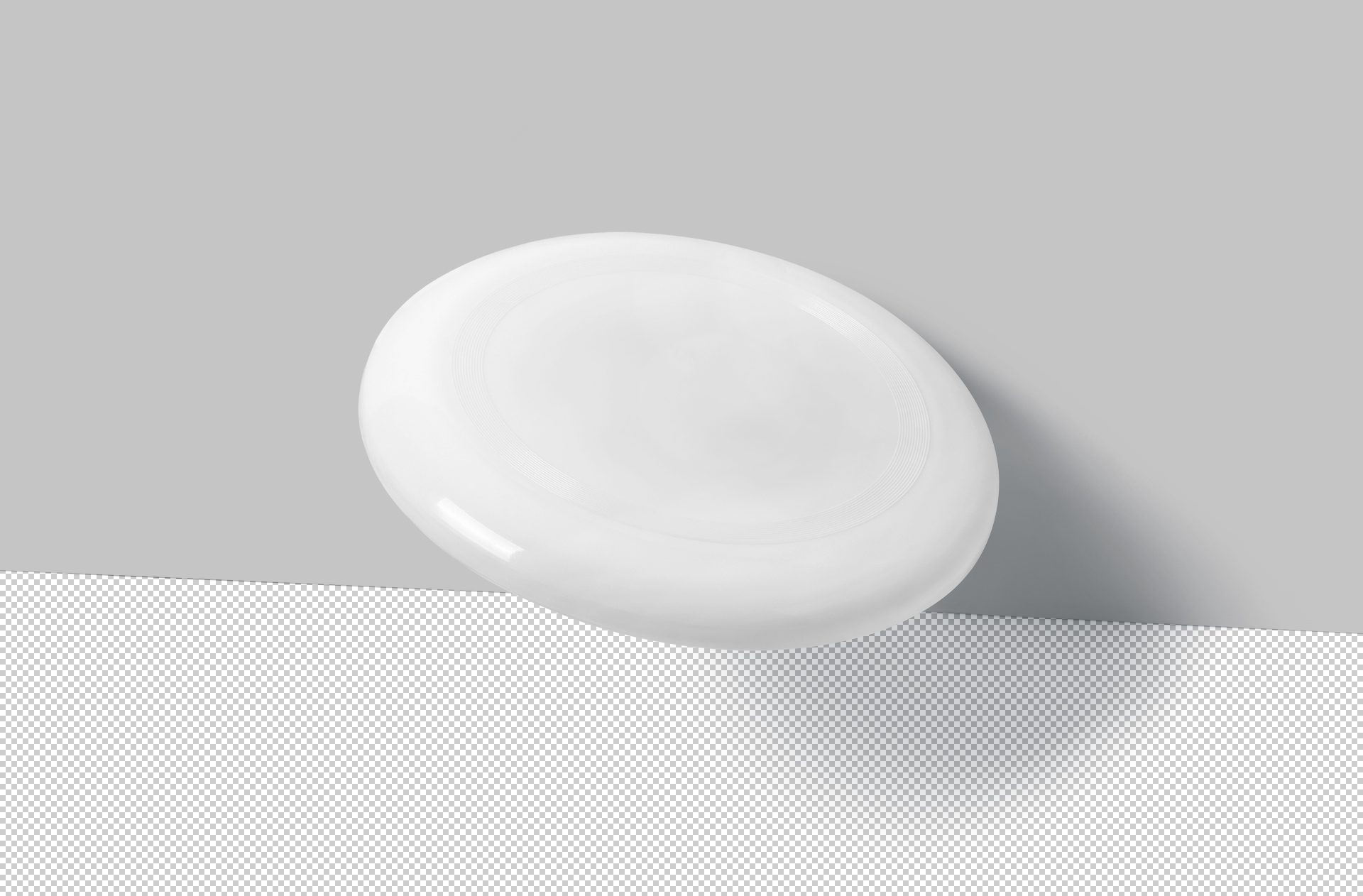 frisbee disc mock-up