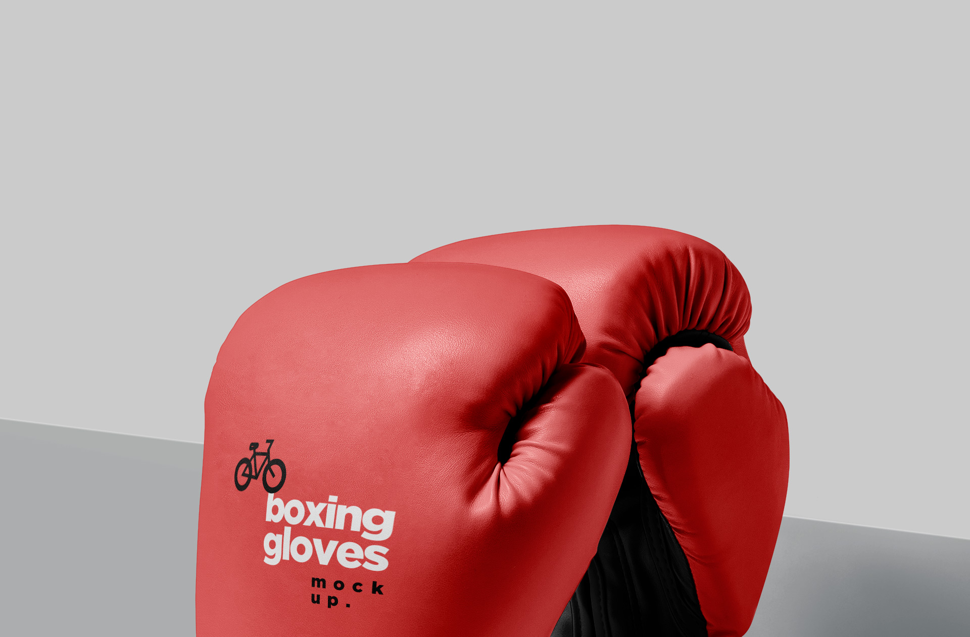 boxing gloves mock-up