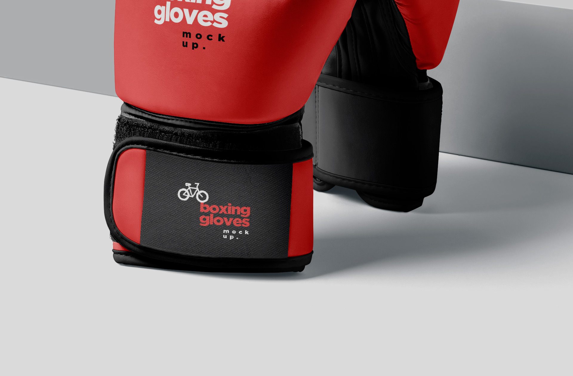 boxing gloves mock-up
