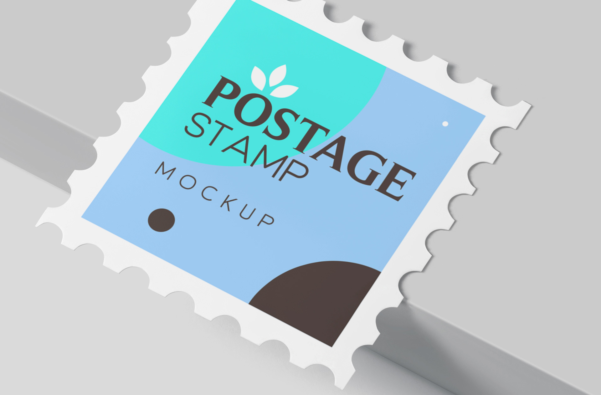 floating stamp PSD