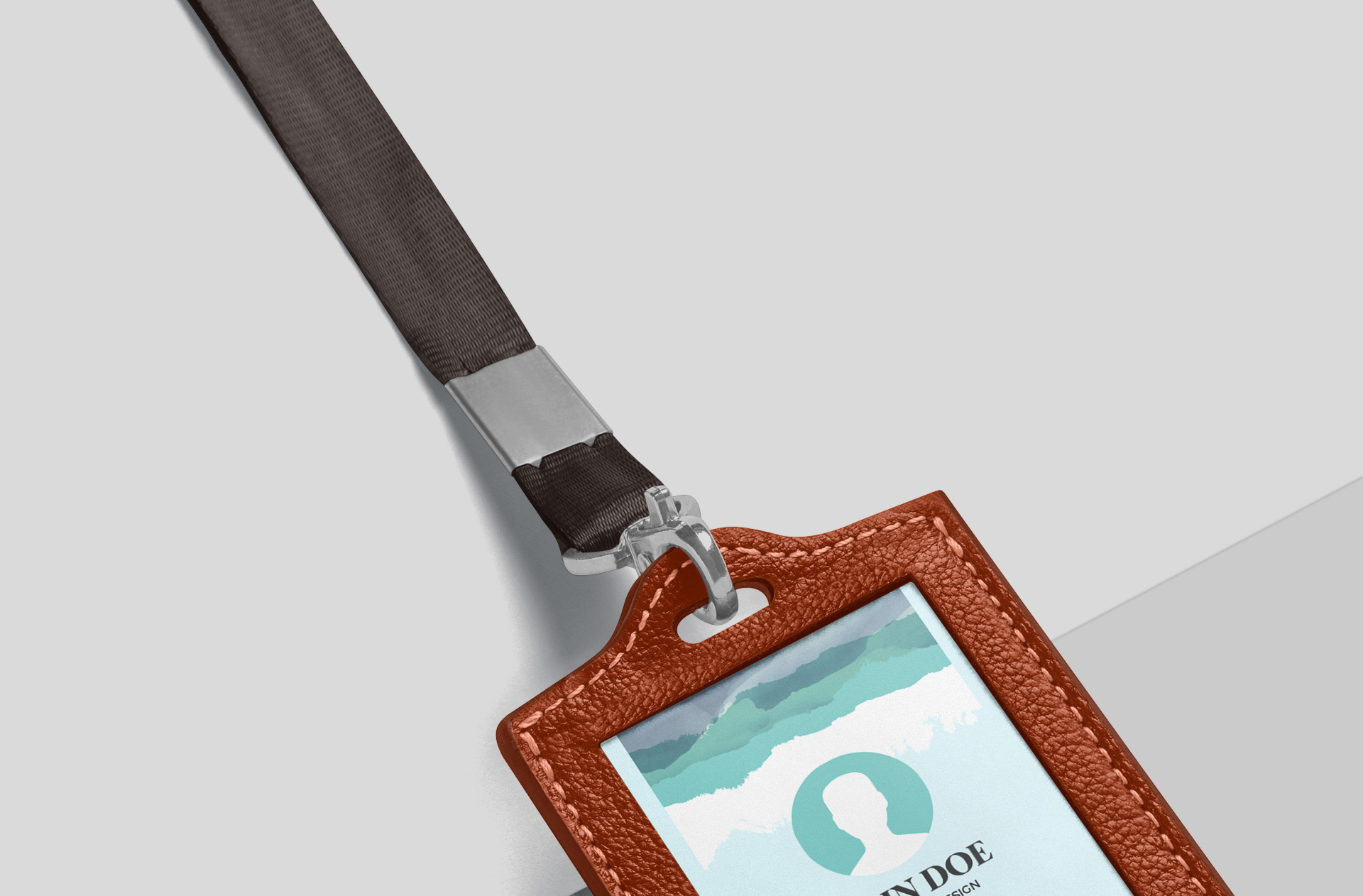 conference badge PSD