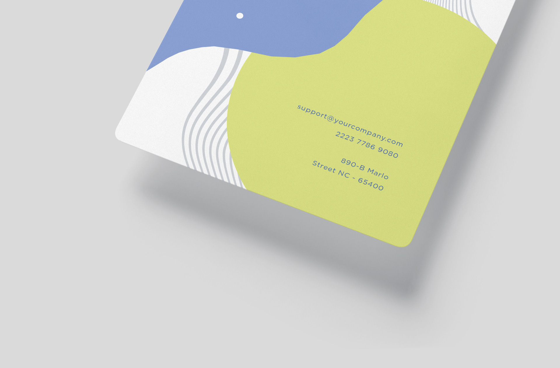 A6 postcard PSD