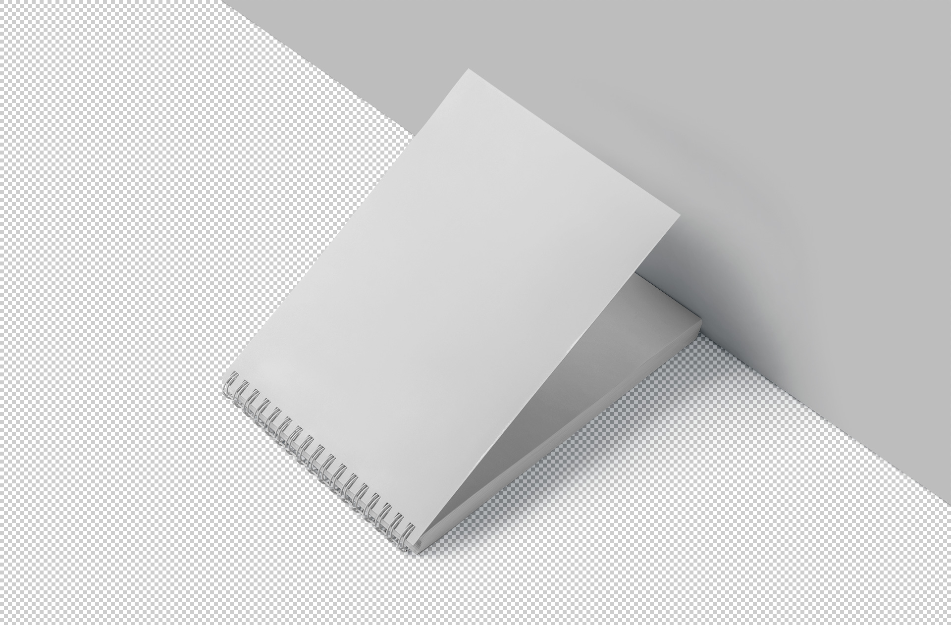 A5 notebook mockup