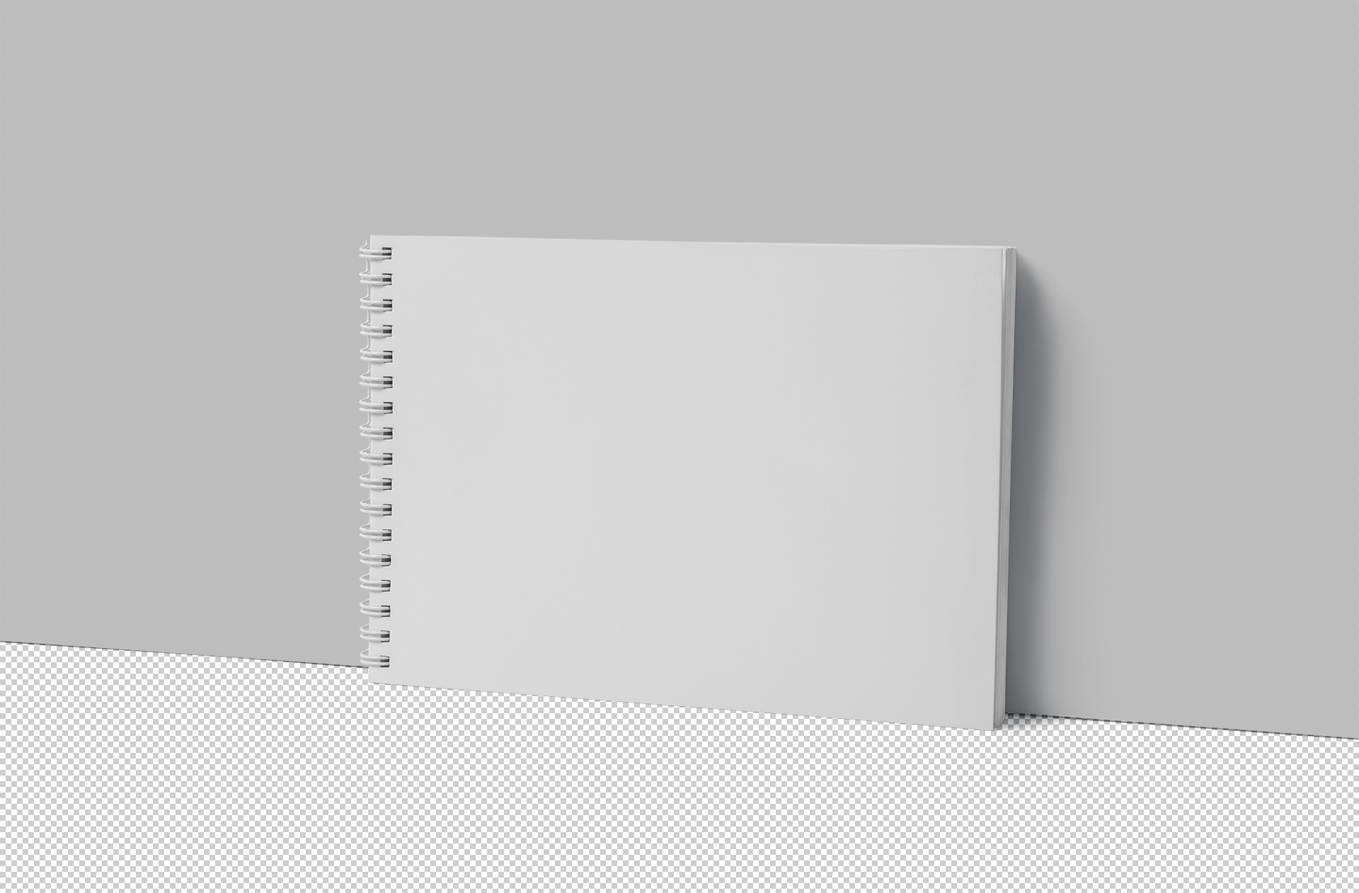 A5 notebook cover mockup