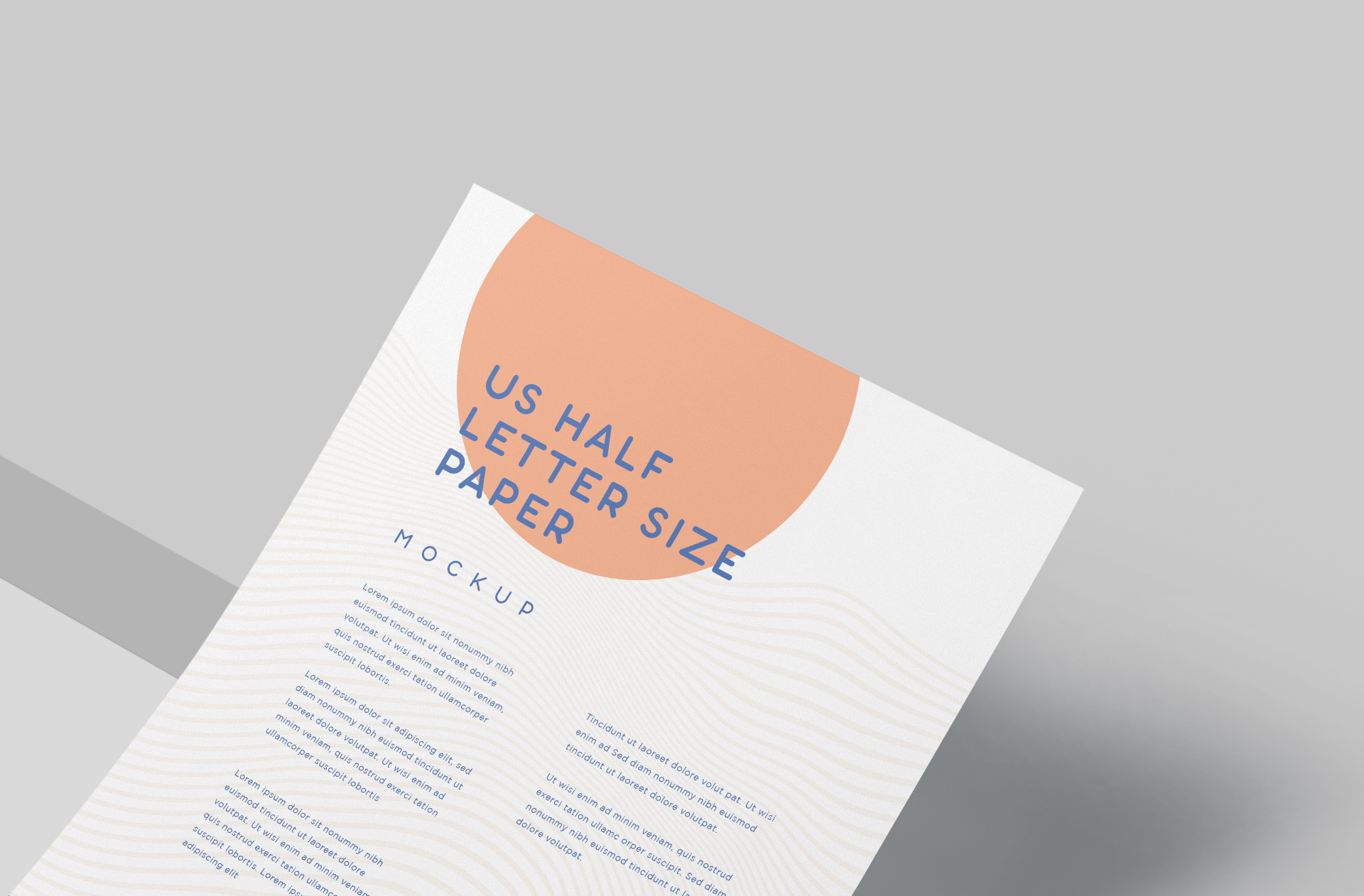 business flyer mockup