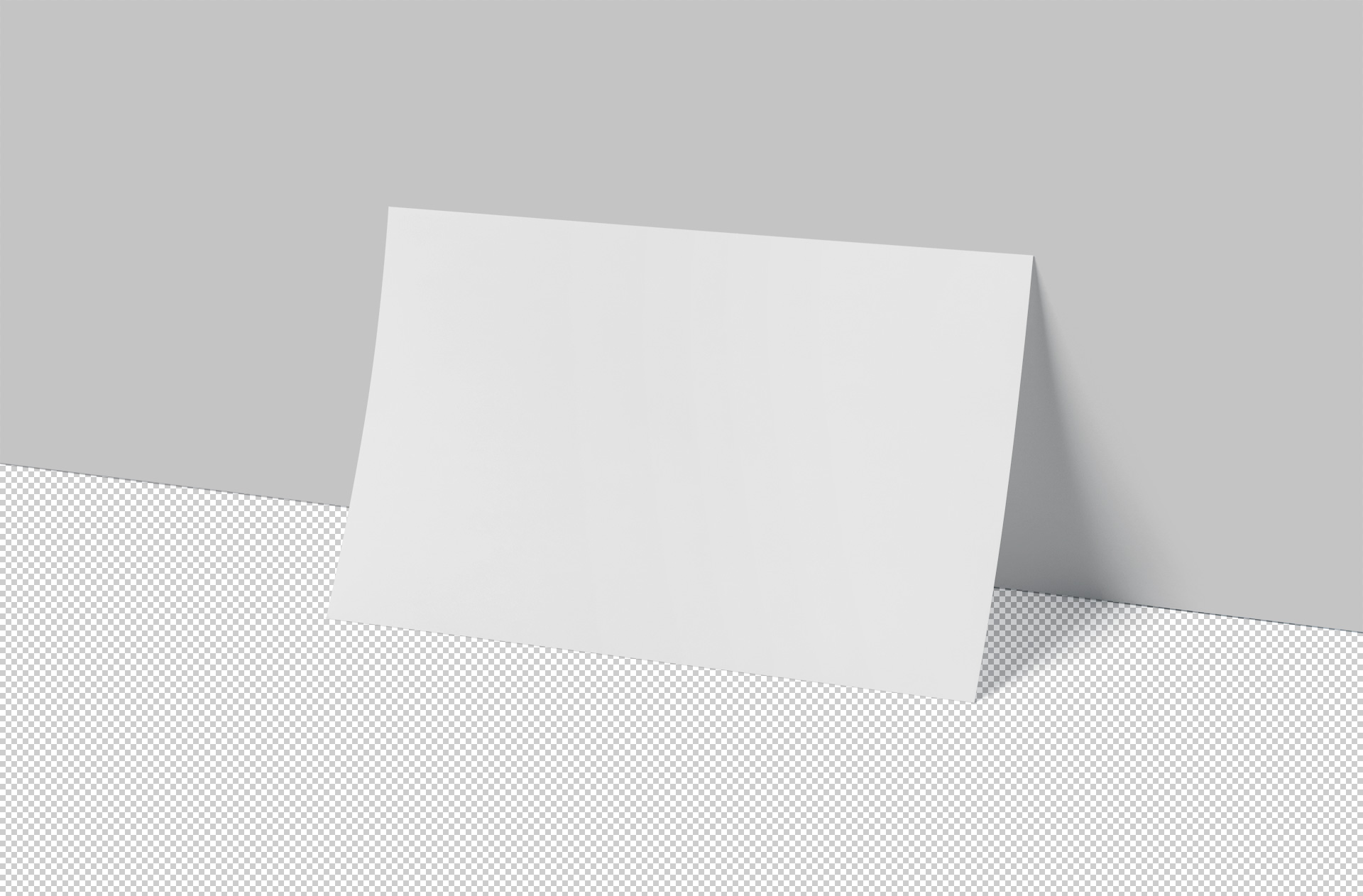 A5 landscape paper template