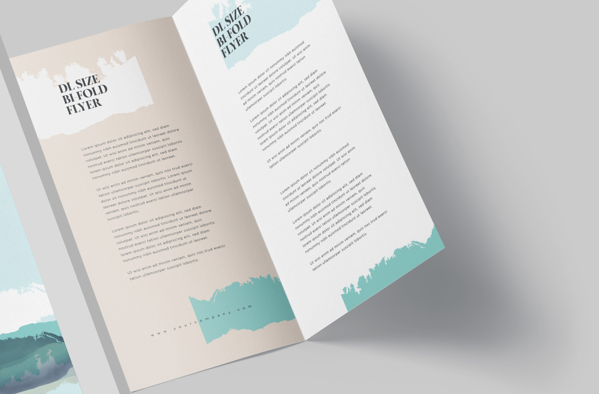 corporate branding flyer
